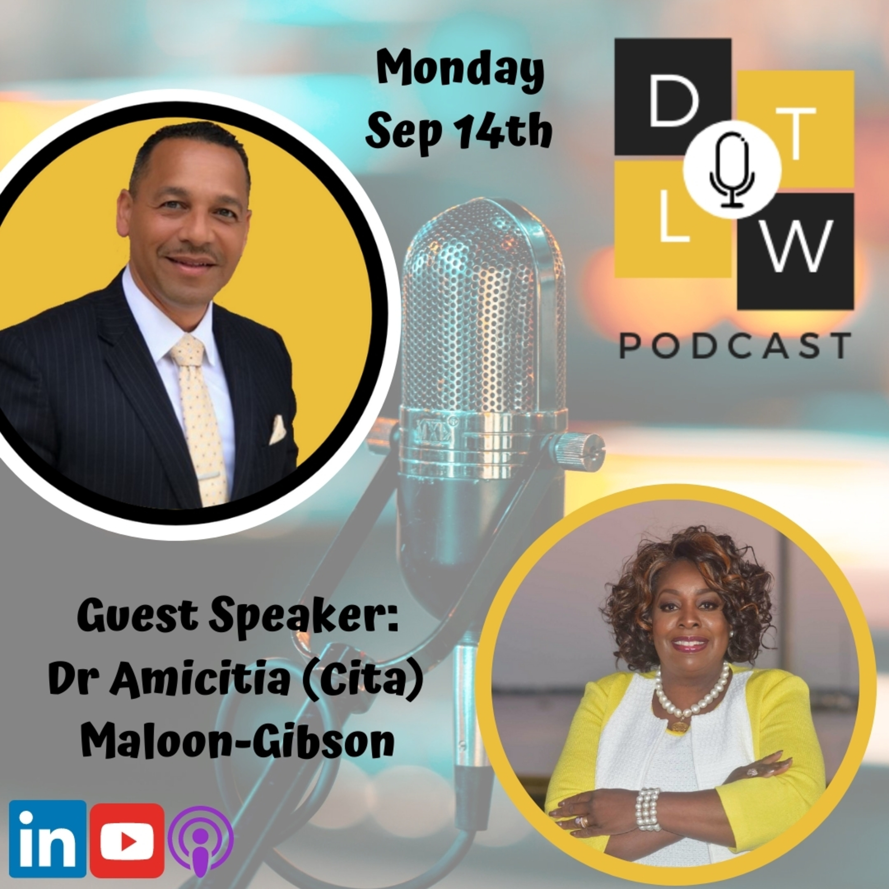 Episode 31: Leadership and Crisis with Dr. Amicitia "Cita" Maloon-Gibson. episode artwork