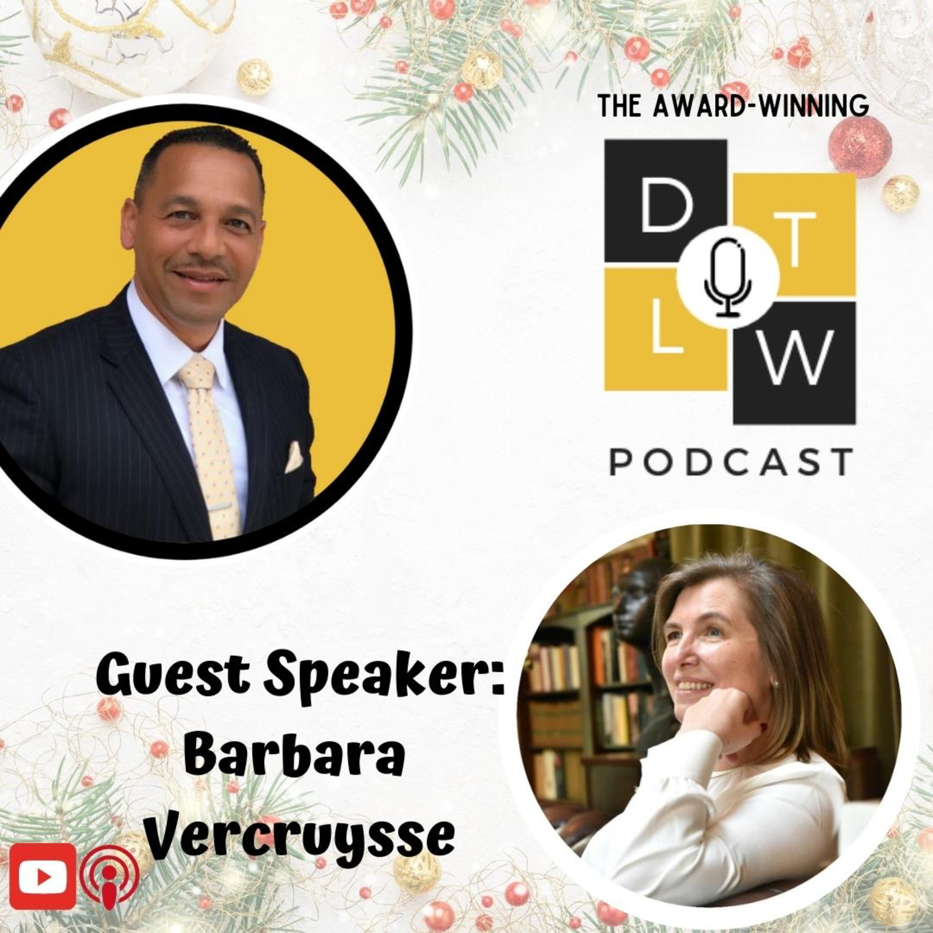 Episode 95: (Christmas Special) Leadership and Kindness with Barbara Vercruysse. episode artwork