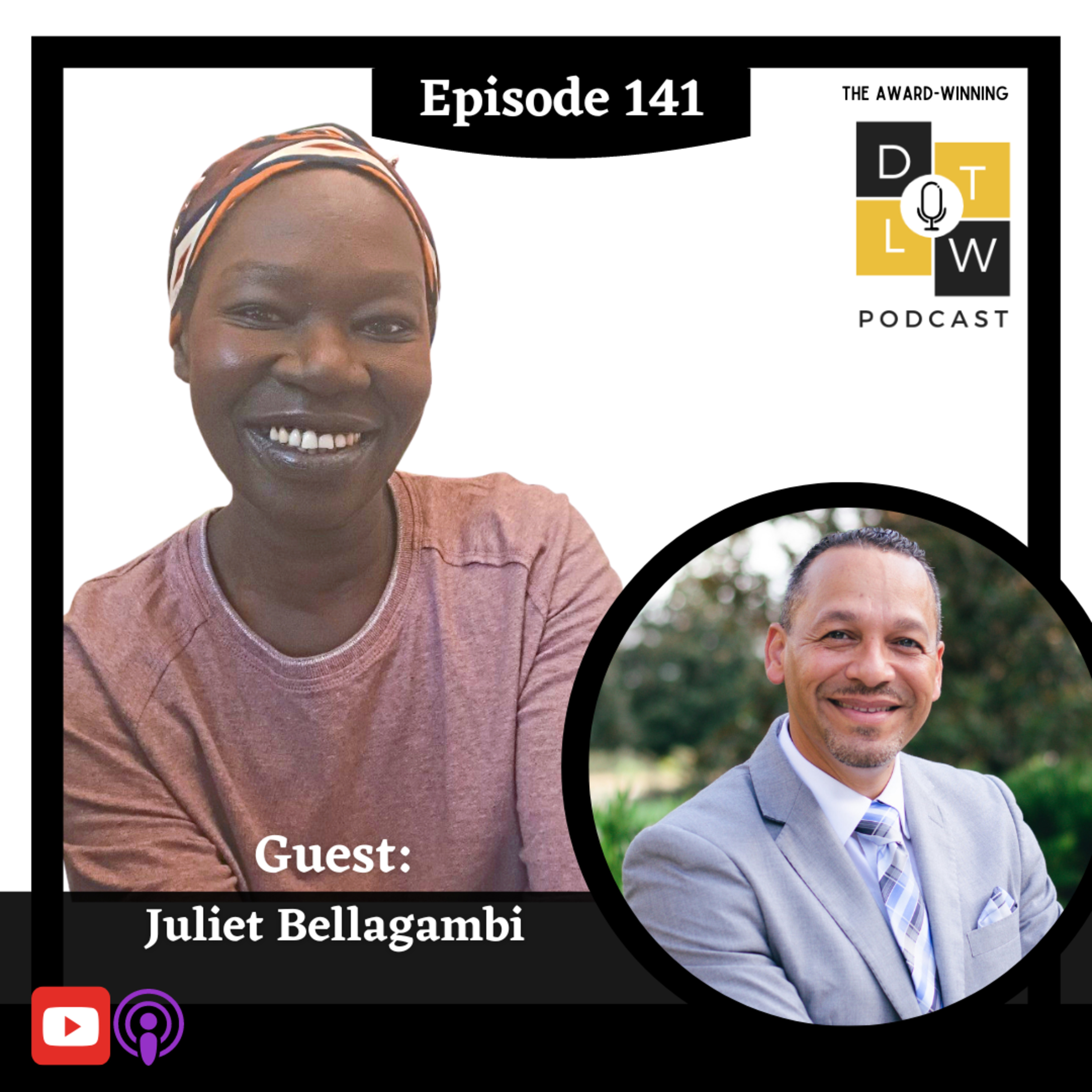 Episode 141: How to develop a positive mindset with Juliet Bellagambi. episode artwork