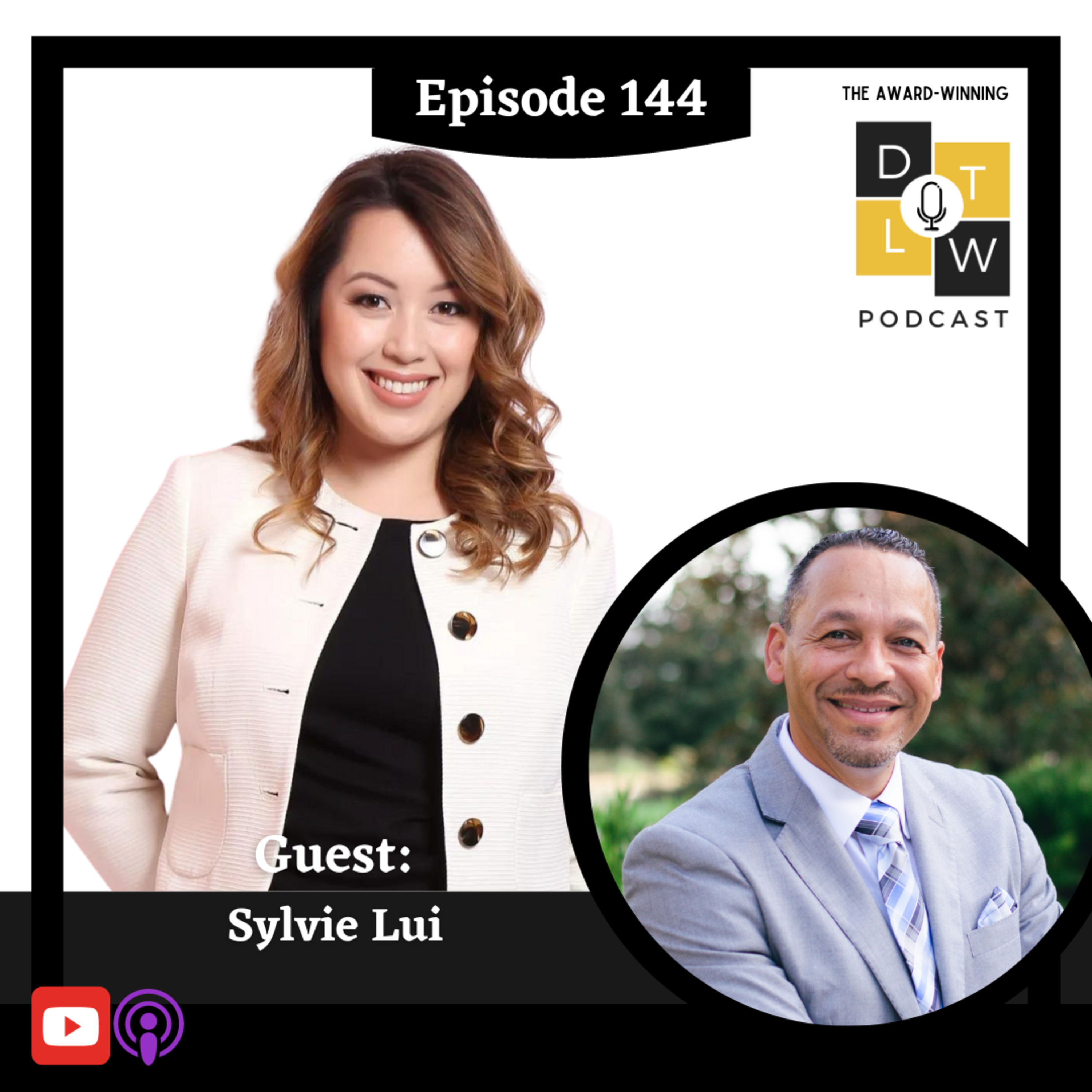 Episode 144: How to find your voice in leadership with Sylvie Lui. episode artwork