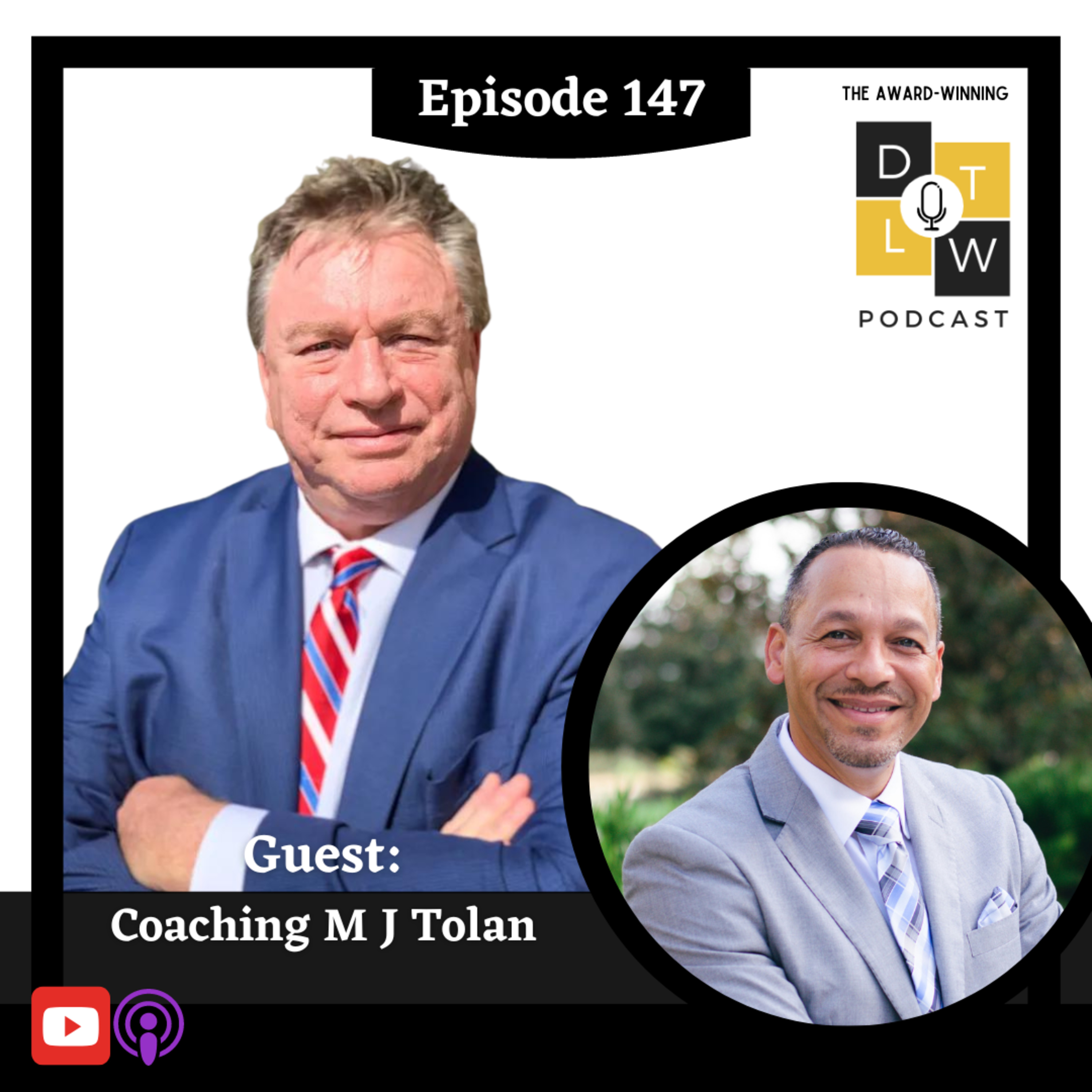 Episode 147: A clear vision for the new year with Coach M J Tolan. episode artwork