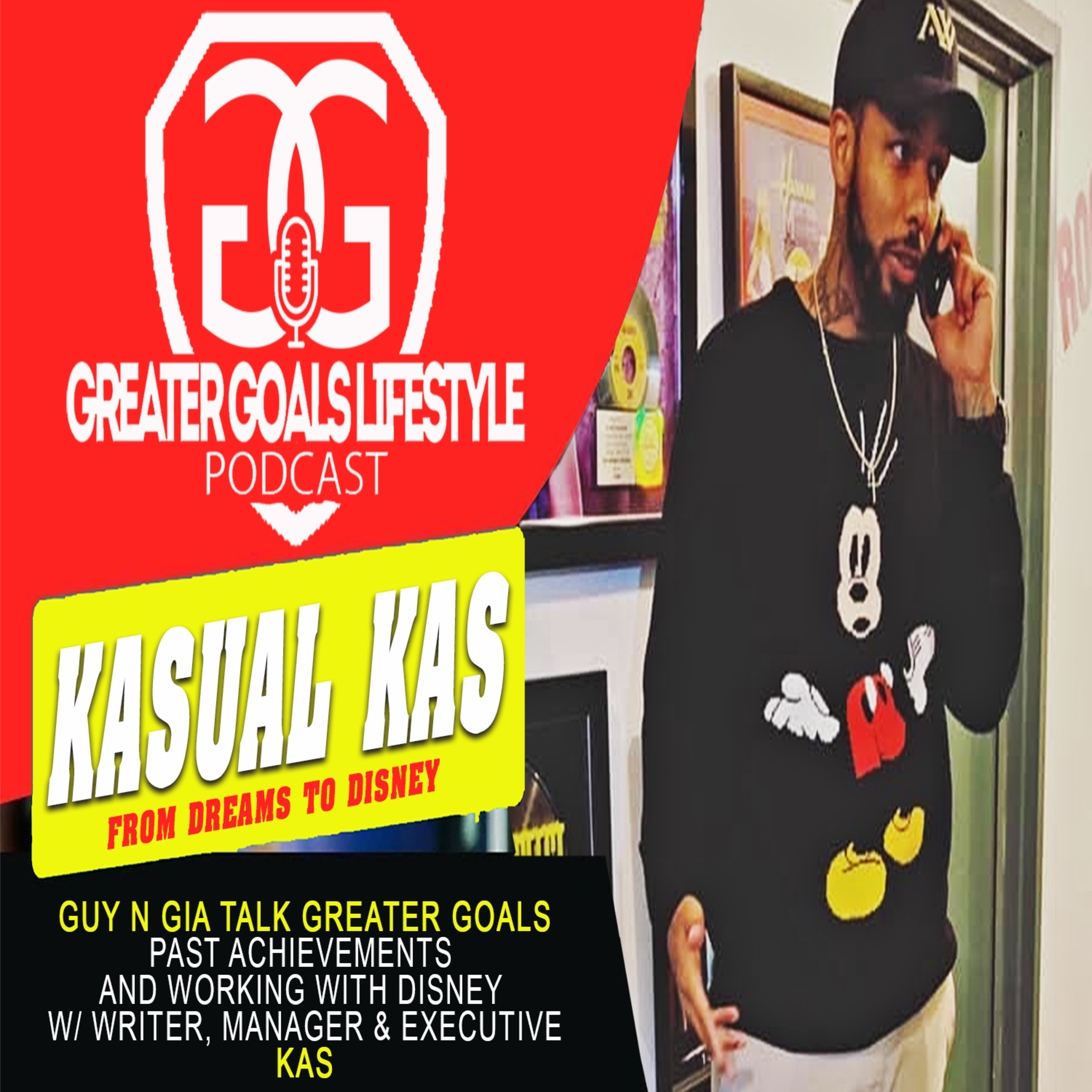 Guy n Gia Talk the journey and personal Greater Goals W/ Disney Music Exec Kasual Kas