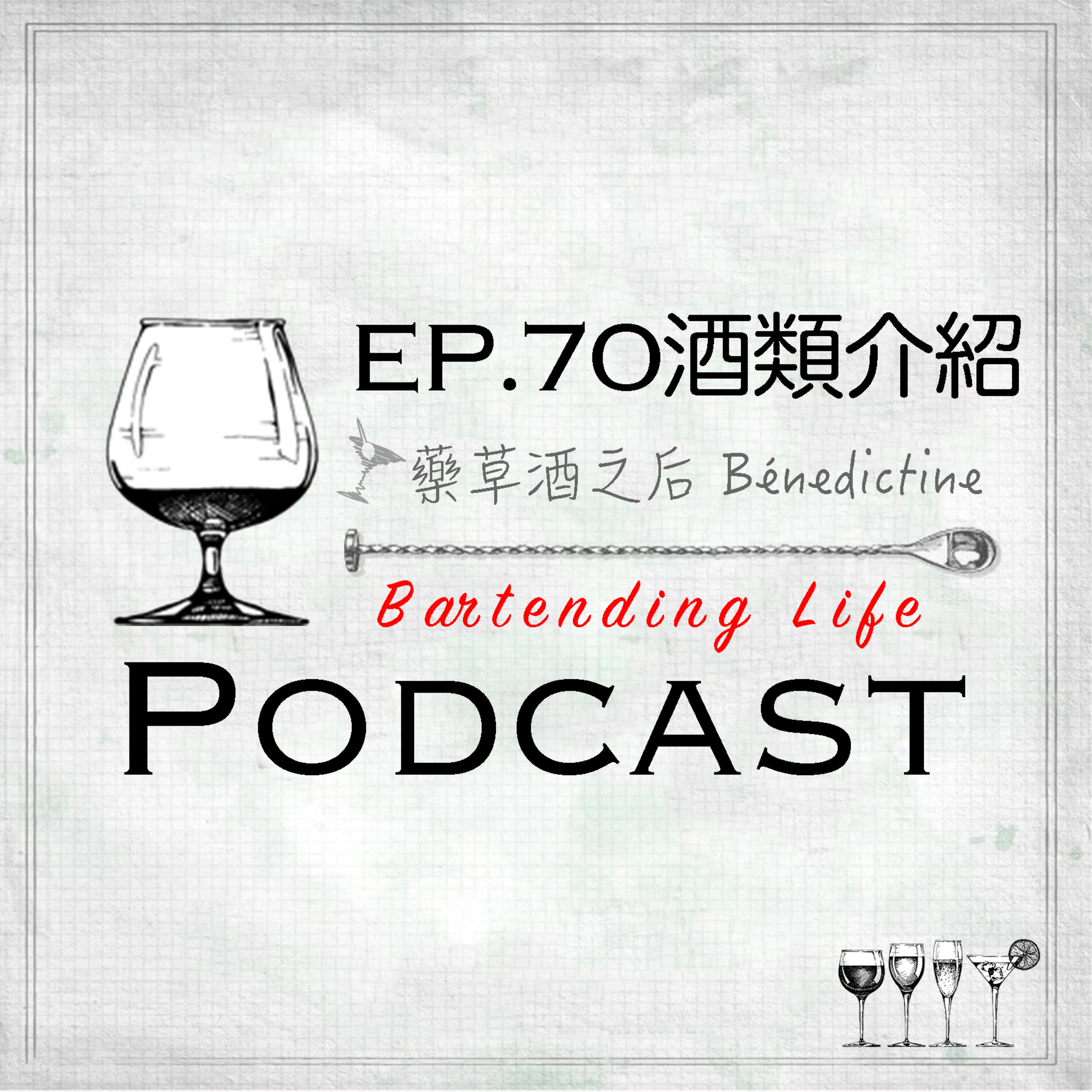 EP.70 酒類介紹｜藥草酒之后 Bénédictine  episode artwork