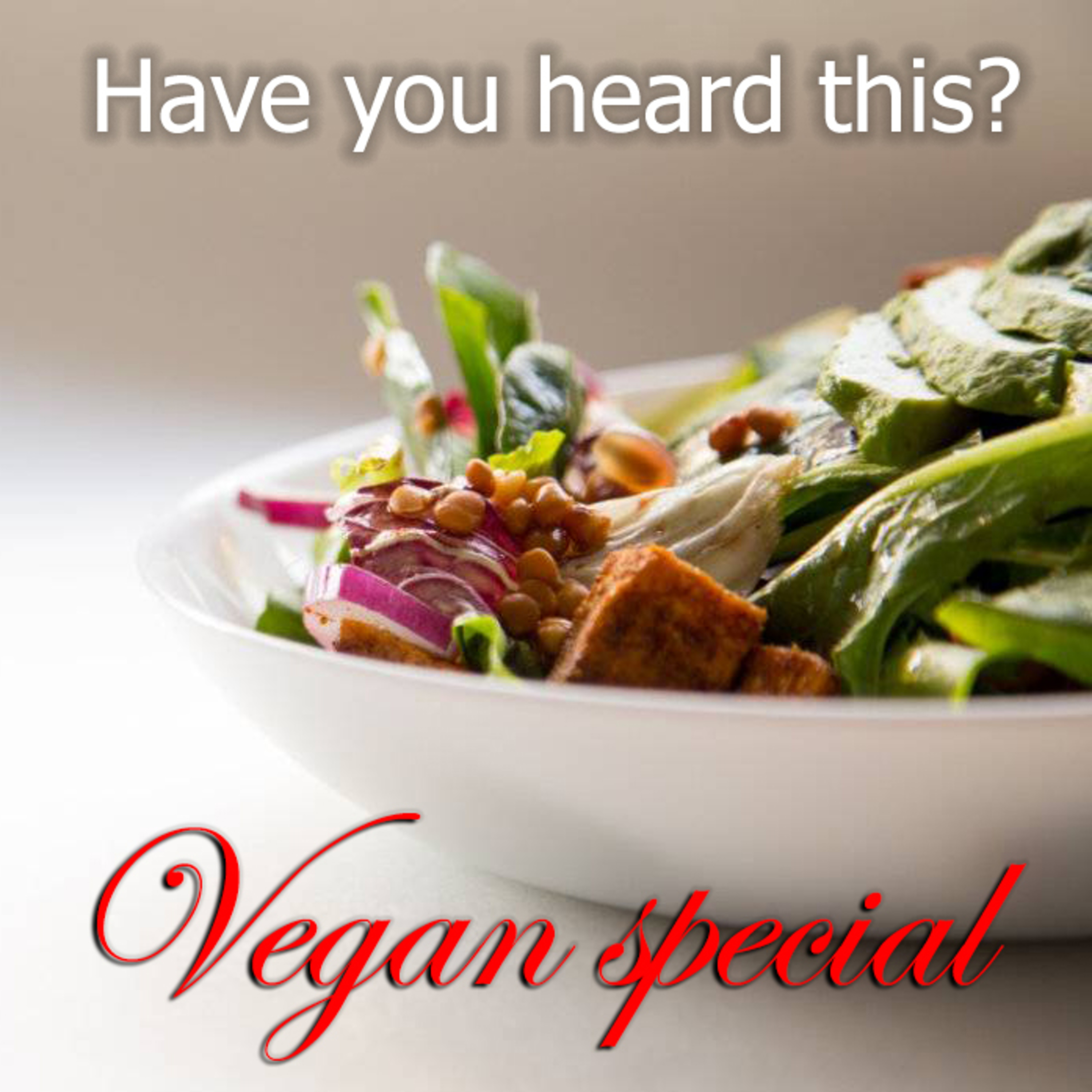 Vegan special episode artwork