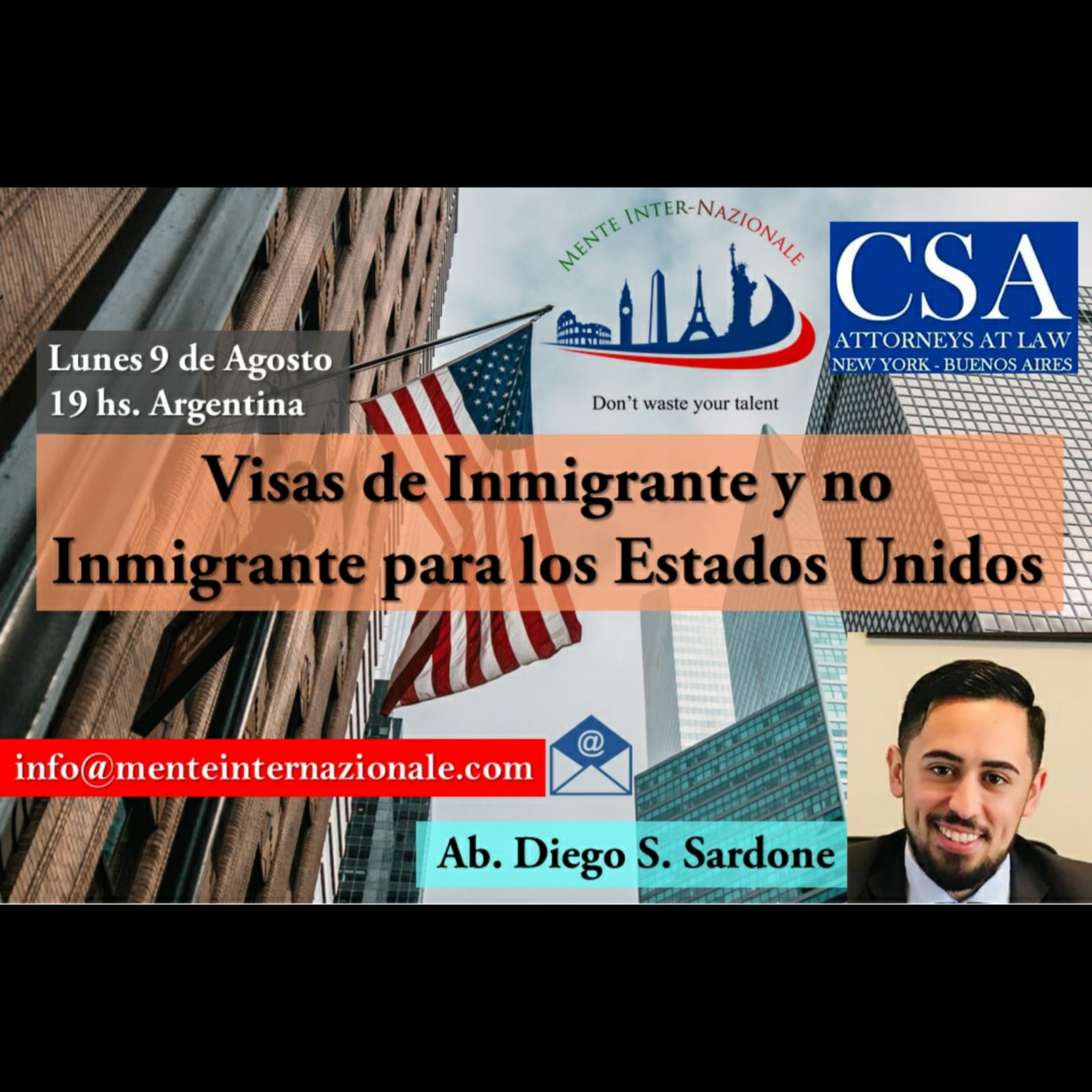 VISA de Inmigrante y No Inmigrante hacia los Estados Unidos episode artwork
