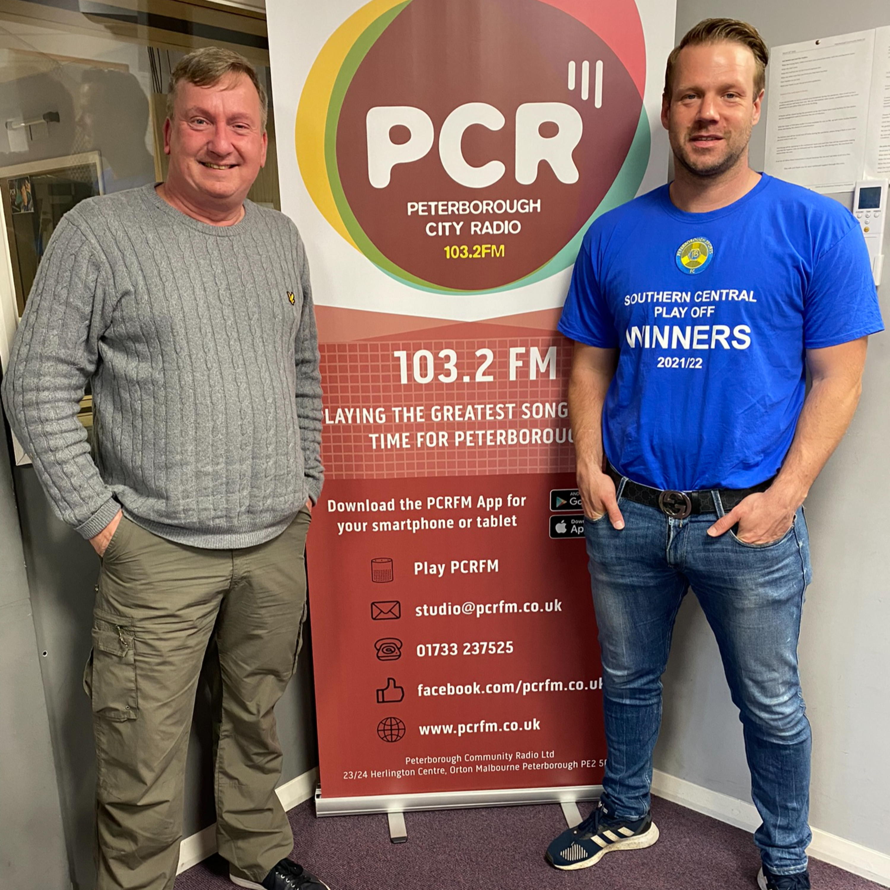 The PCR Sports Show - Friday 13th May 2022 - Jimmy Dean (Peterborough Sports Manager) and Andy Parrett (Local Sport Supporter and Volunteer) episode artwork