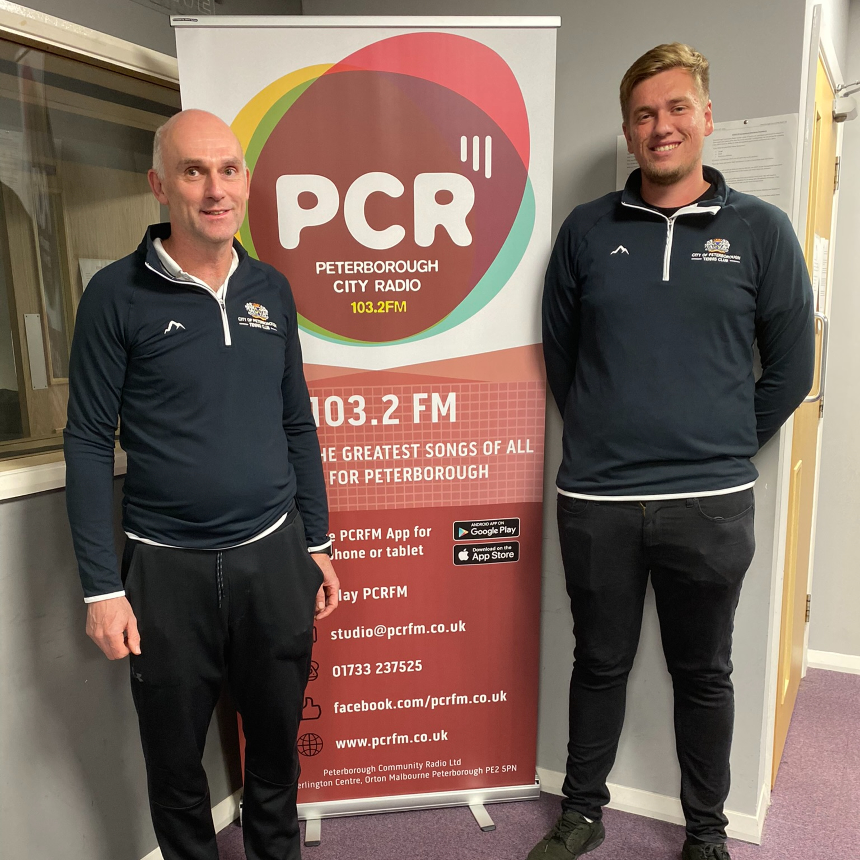 The PCR Sports Show - Friday 21st October 2022 - The Tennis Special with Bill Skead and Max Lambert from the City of Peterborough Tennis Club episode artwork