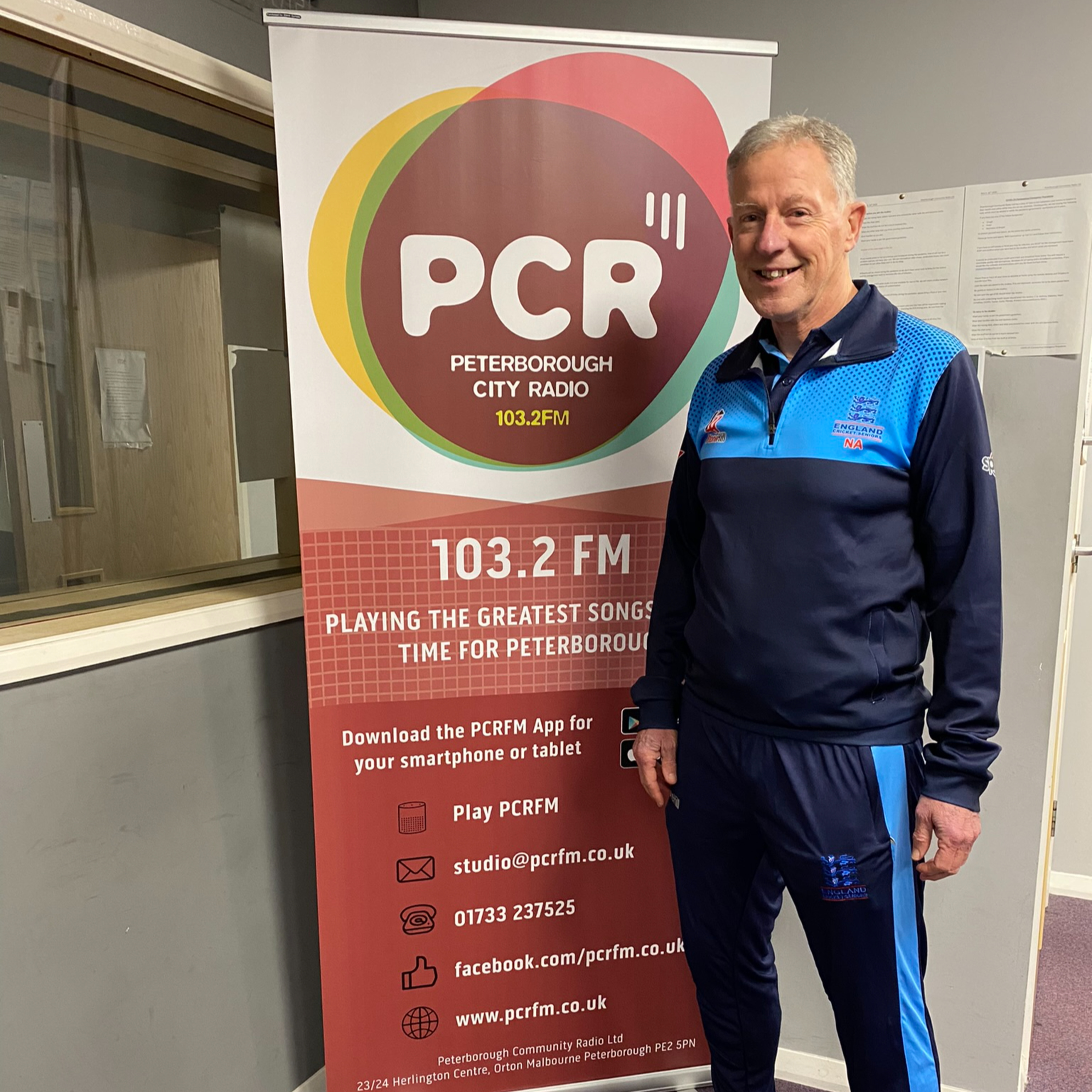 The PCR Sports Show - Friday 13th January 2023 - The senior cricket special with Nick Andrews, England and Market Deeping cricket club episode artwork