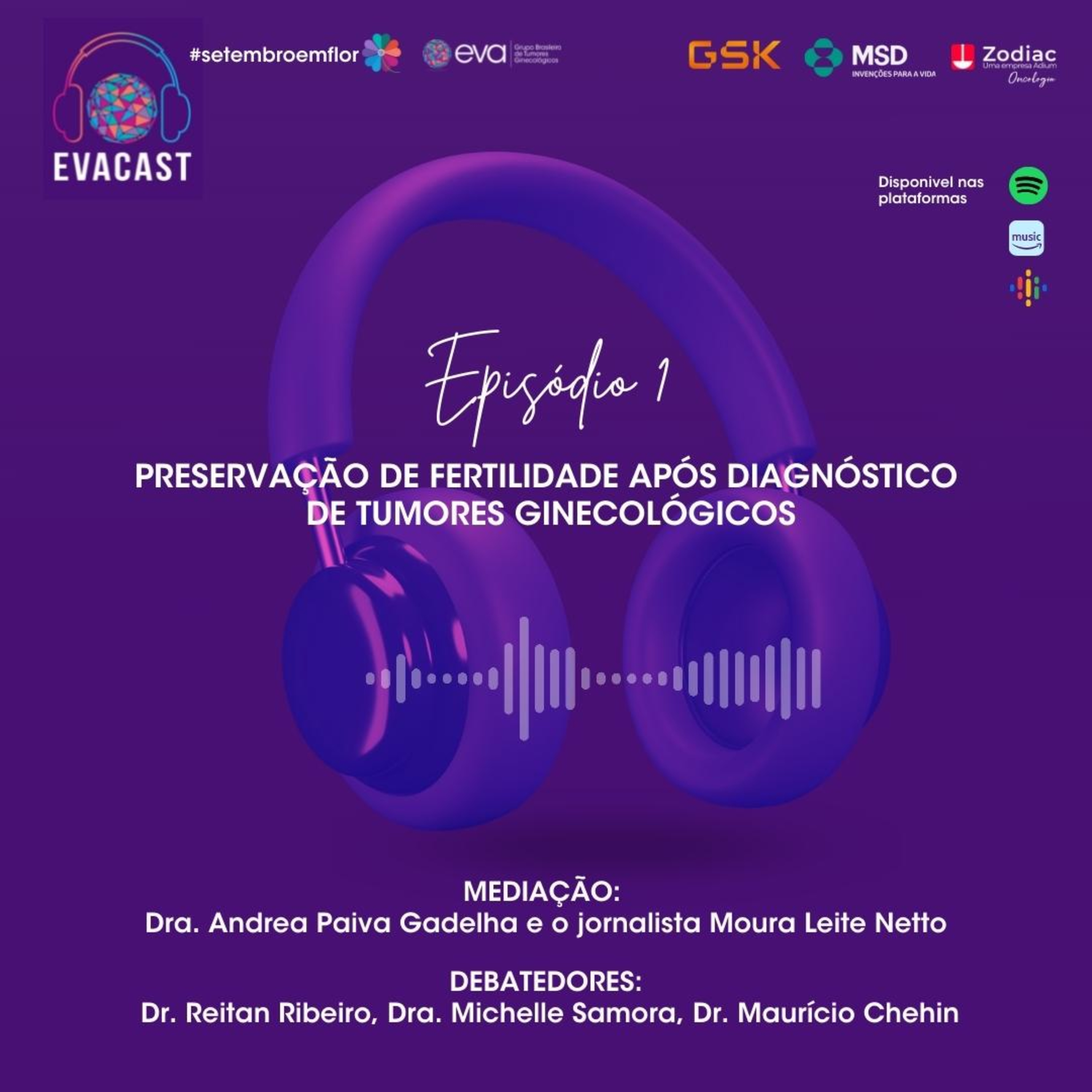 EVA CAST - o podcast do Grupo Brasileiro de Tumores Ginecológicos