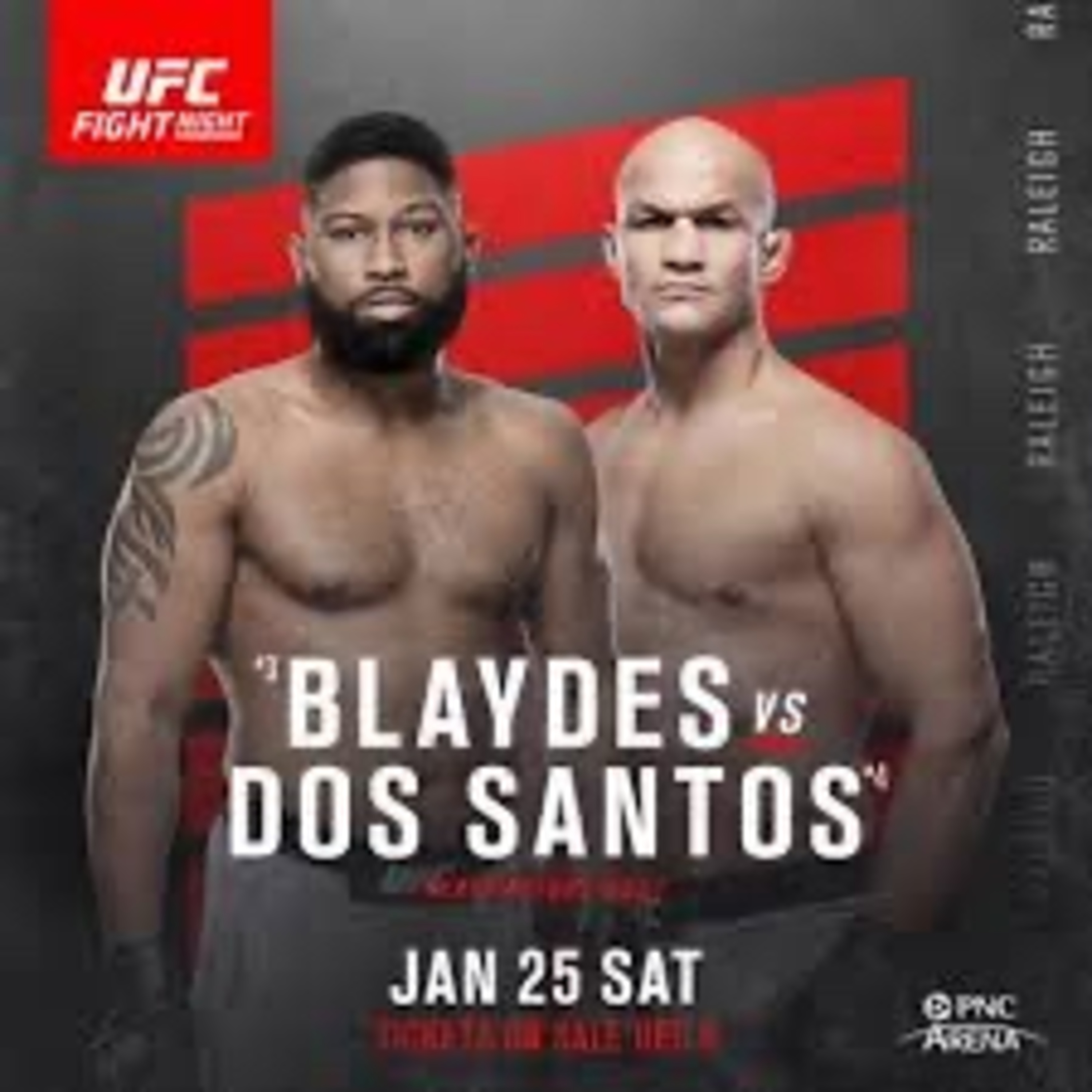 UFC Raleigh: Blaydes vs Dos Santos episode artwork