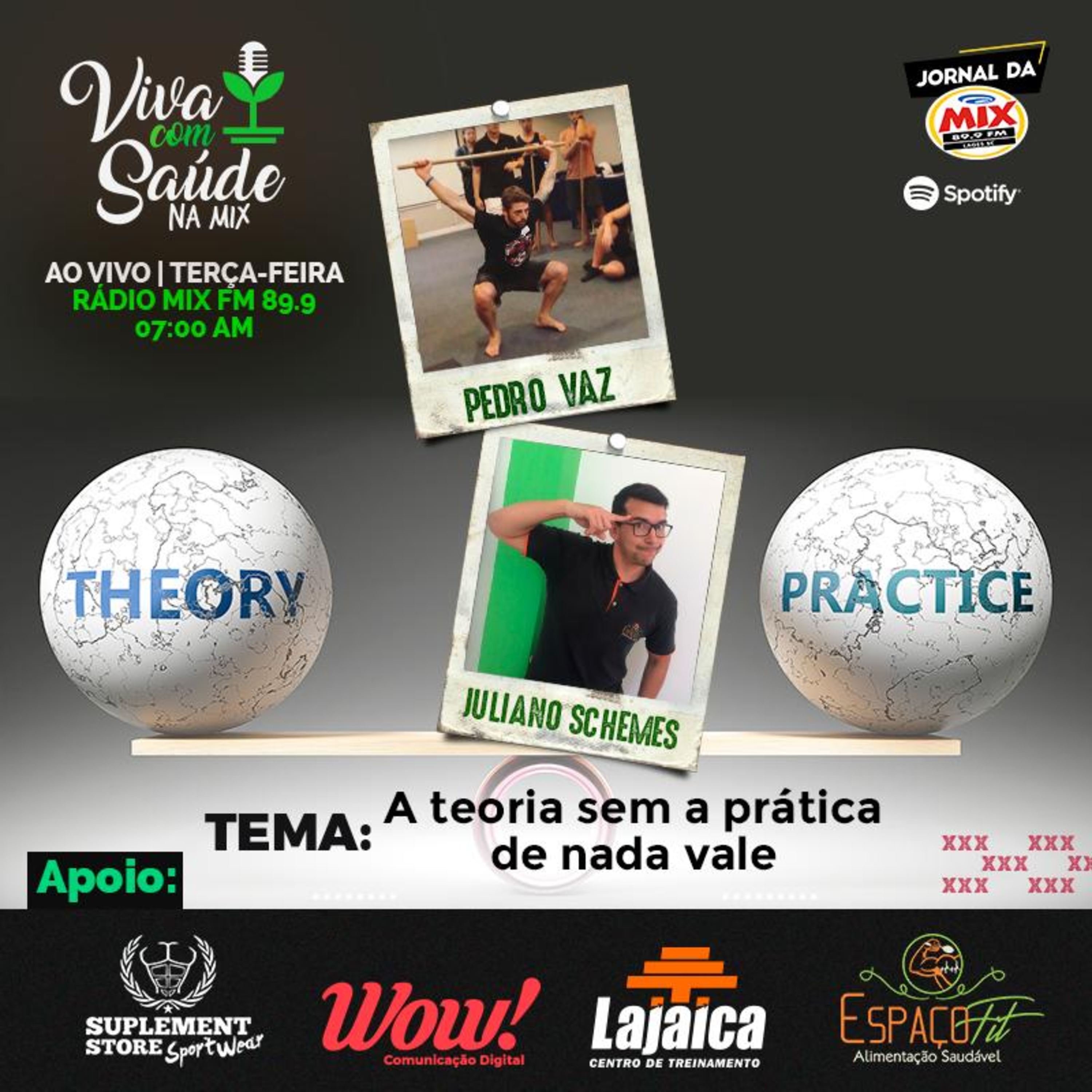 #30 - A teoria sem a prática de nada vale! - 18/08/2020 episode artwork