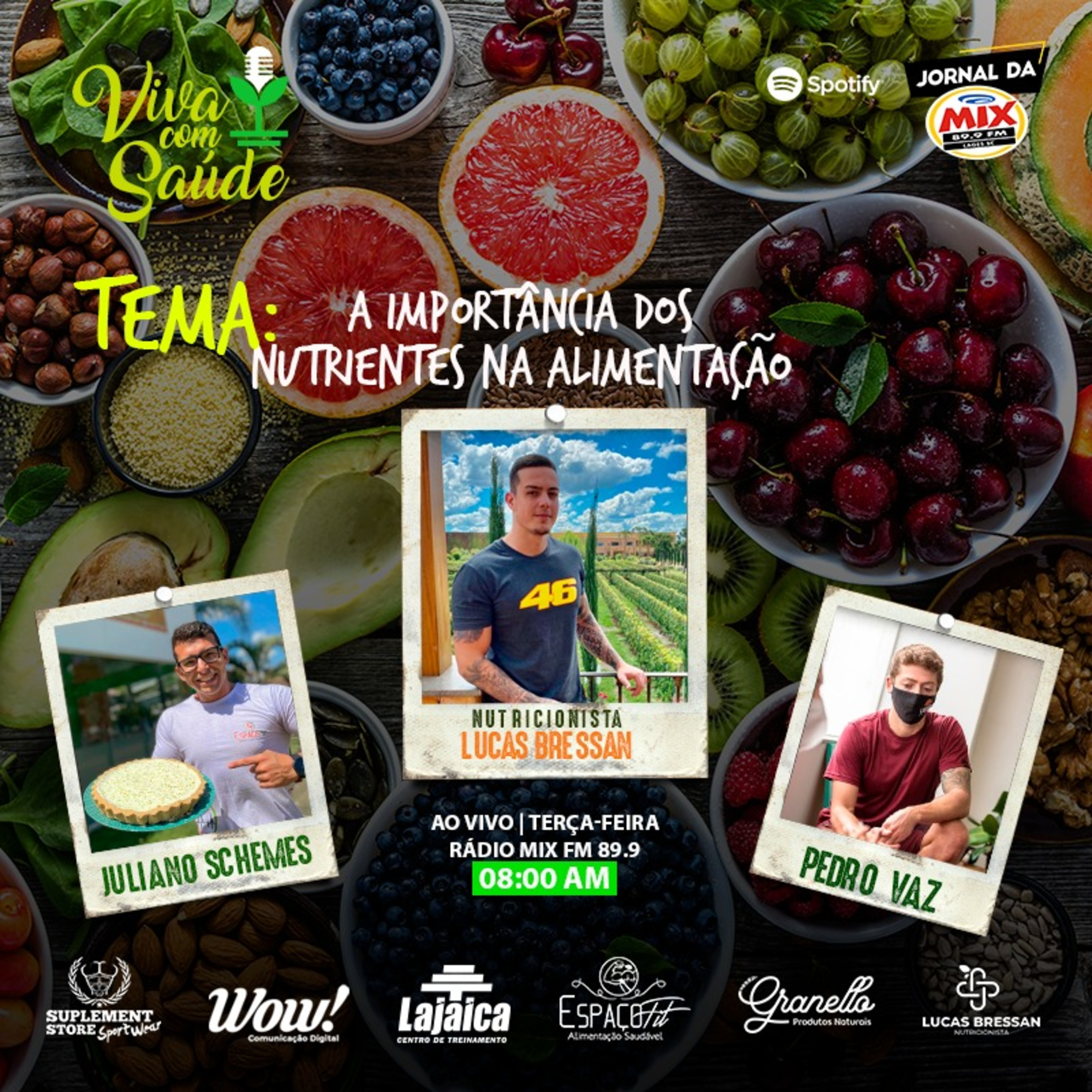 #58 -A importância dos nutrientes na alimentação - 23/03/2021 episode artwork