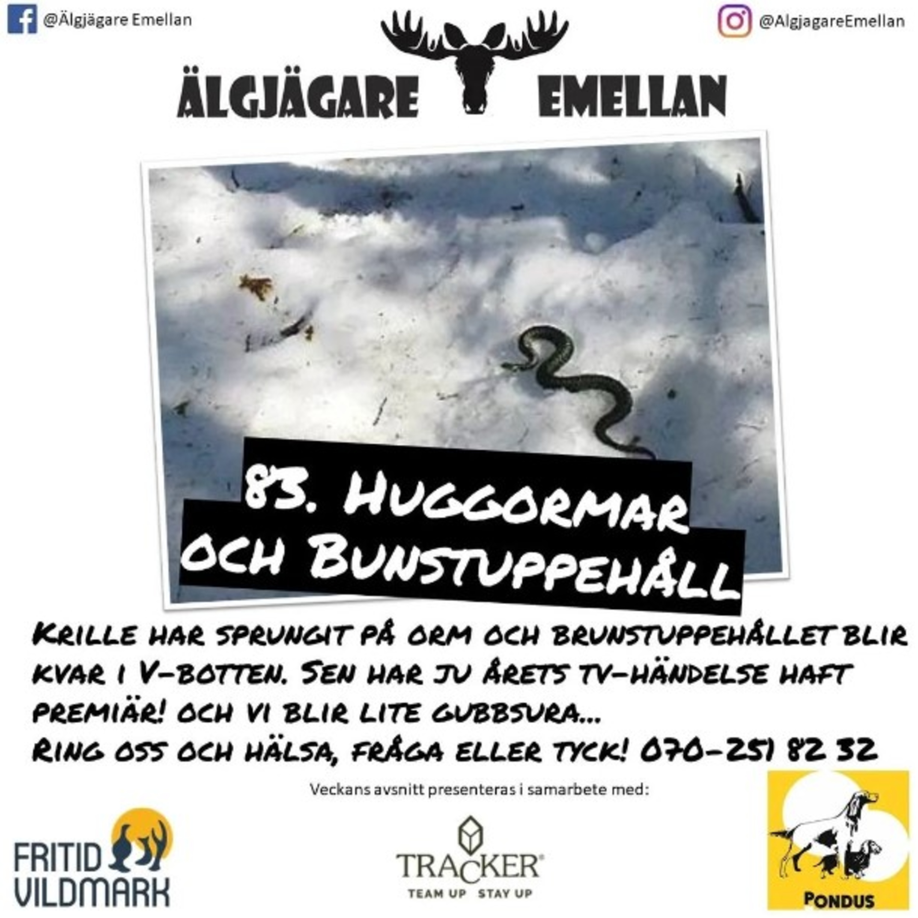 83. Huggormar & Bunstuppehåll episode artwork