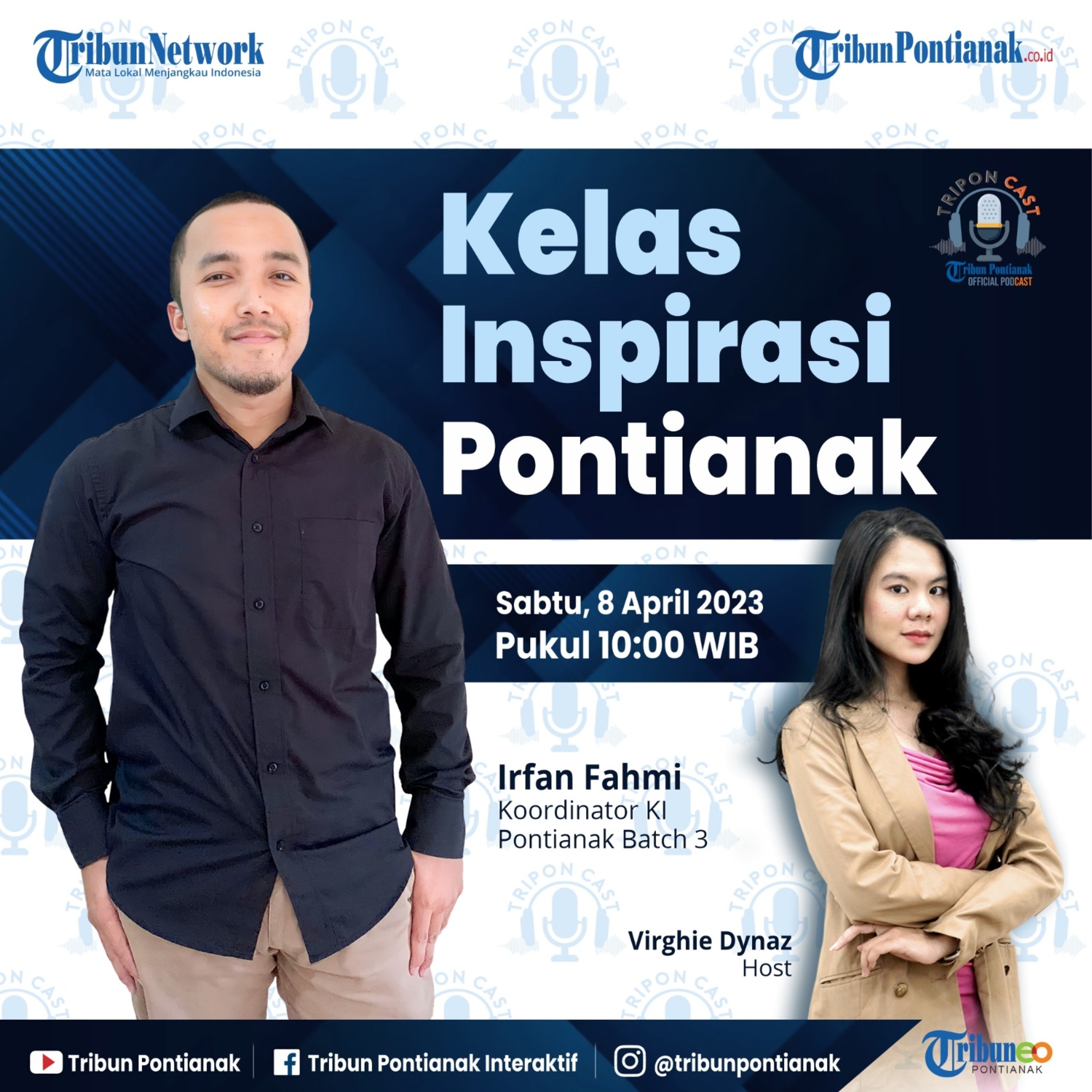 Kelas Inspirasi Pontianak in Podcast Tribun Pontianak