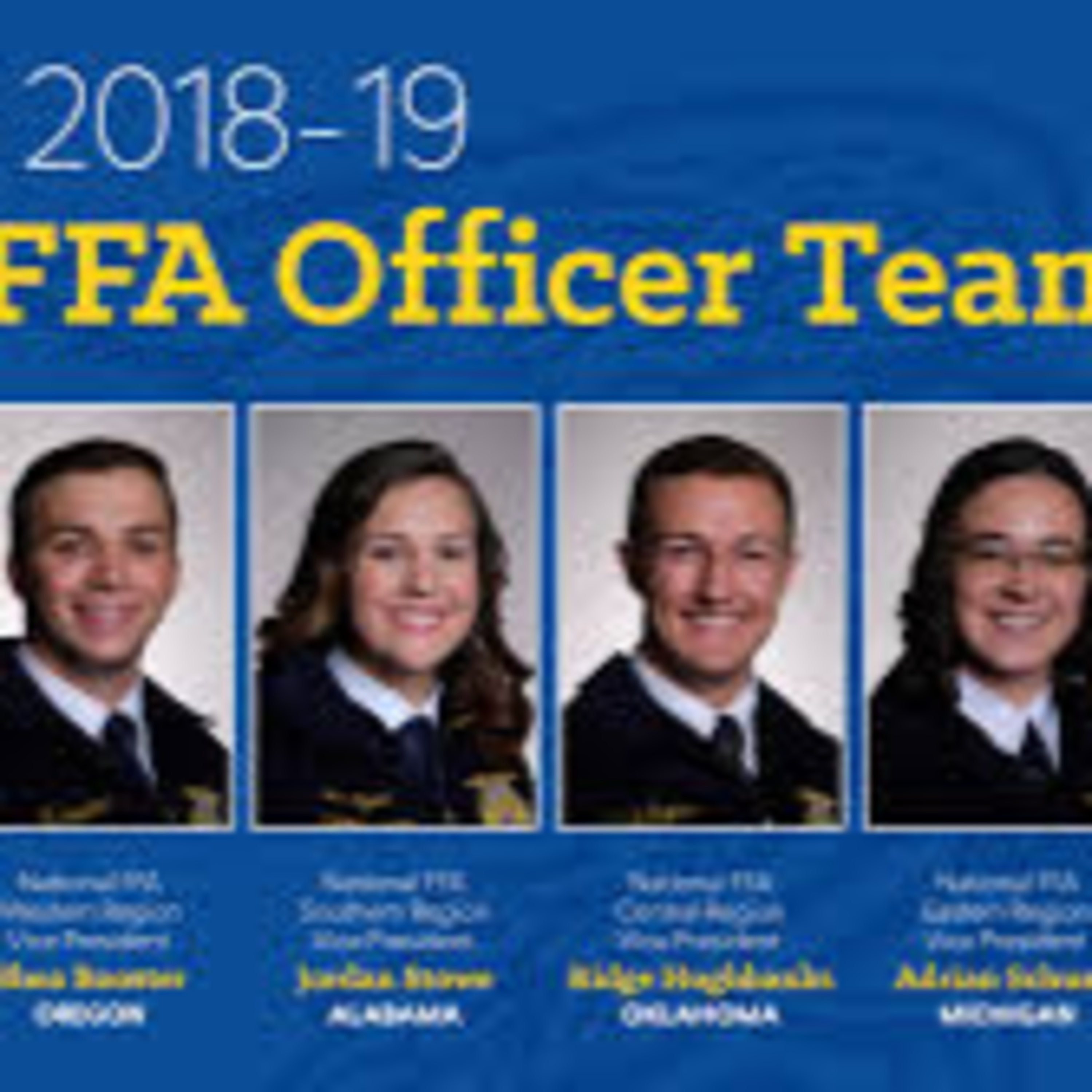 Tayla Malcom and Paige Van Patten talk about FFA officer positions episode artwork
