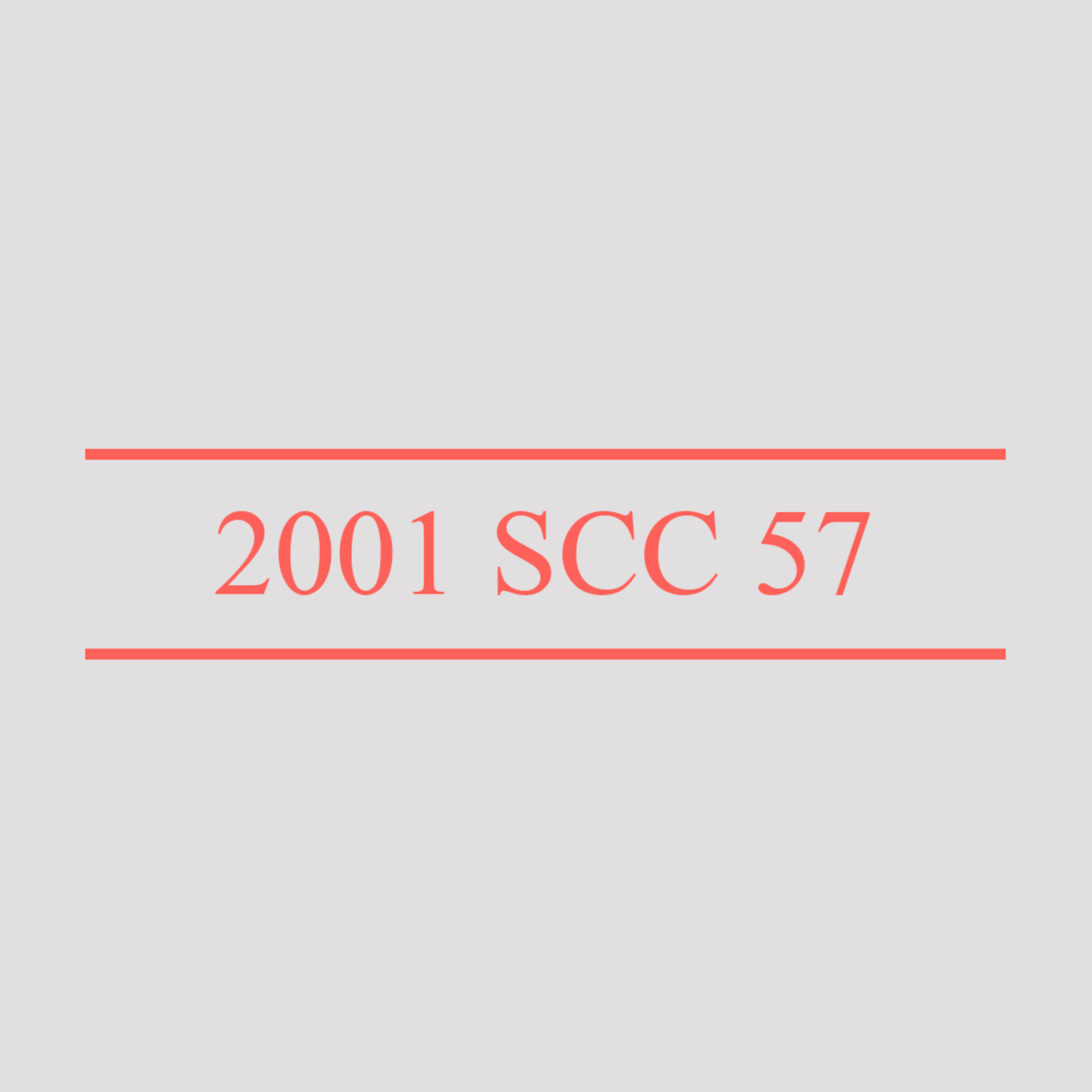 2001 SCC 57 – Summary – Saint-Romuald (City) v. Olivier