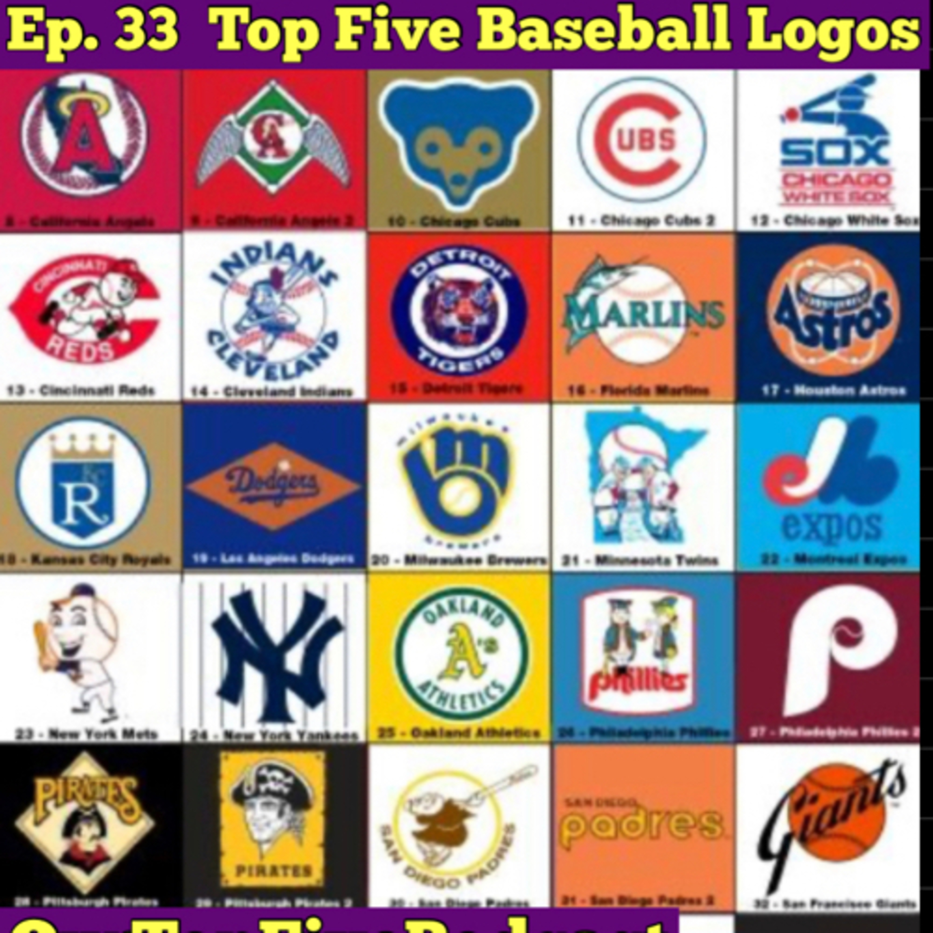 Episode 33 - Baseball Logos episode artwork