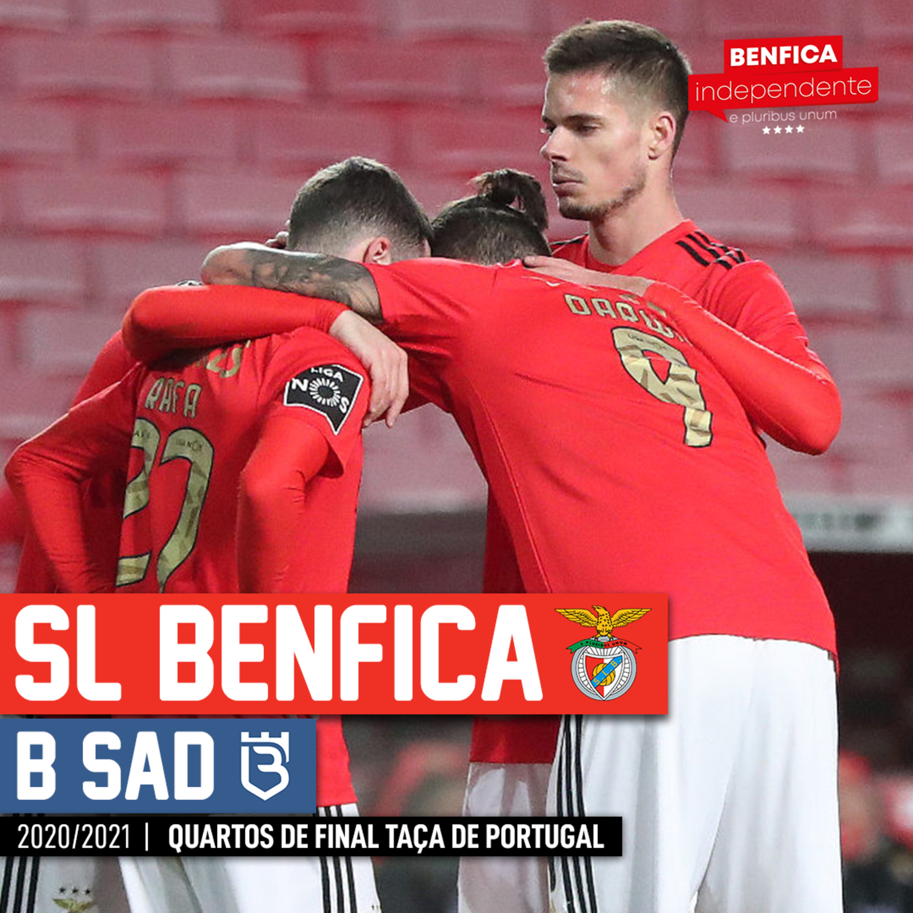 Benfica x B SAD | RESCALDO Quartos de Final Taça de Portugal
