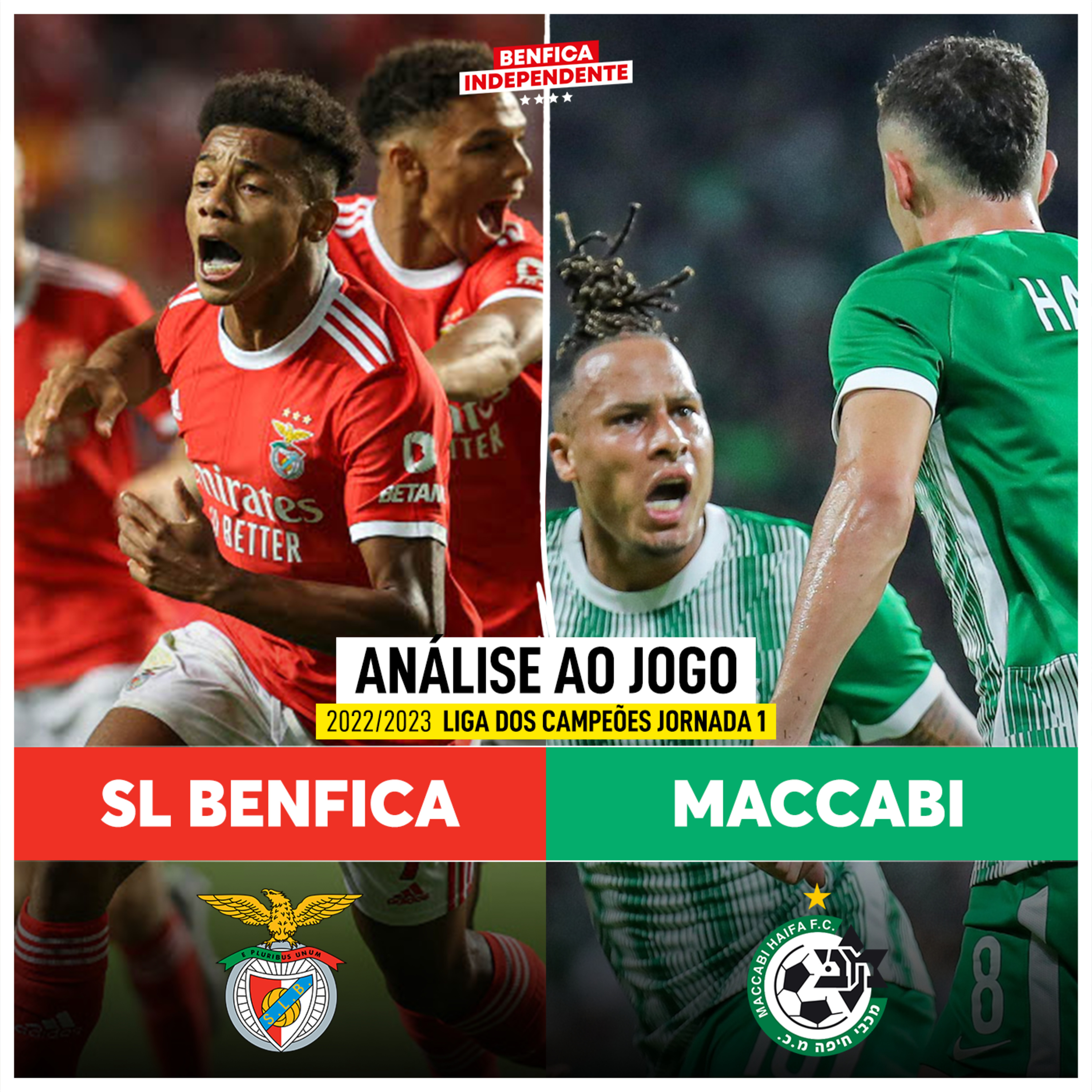 BENFICA X Maccabi Haifa | RESCALDO Liga dos Campeões J1 (2-0)