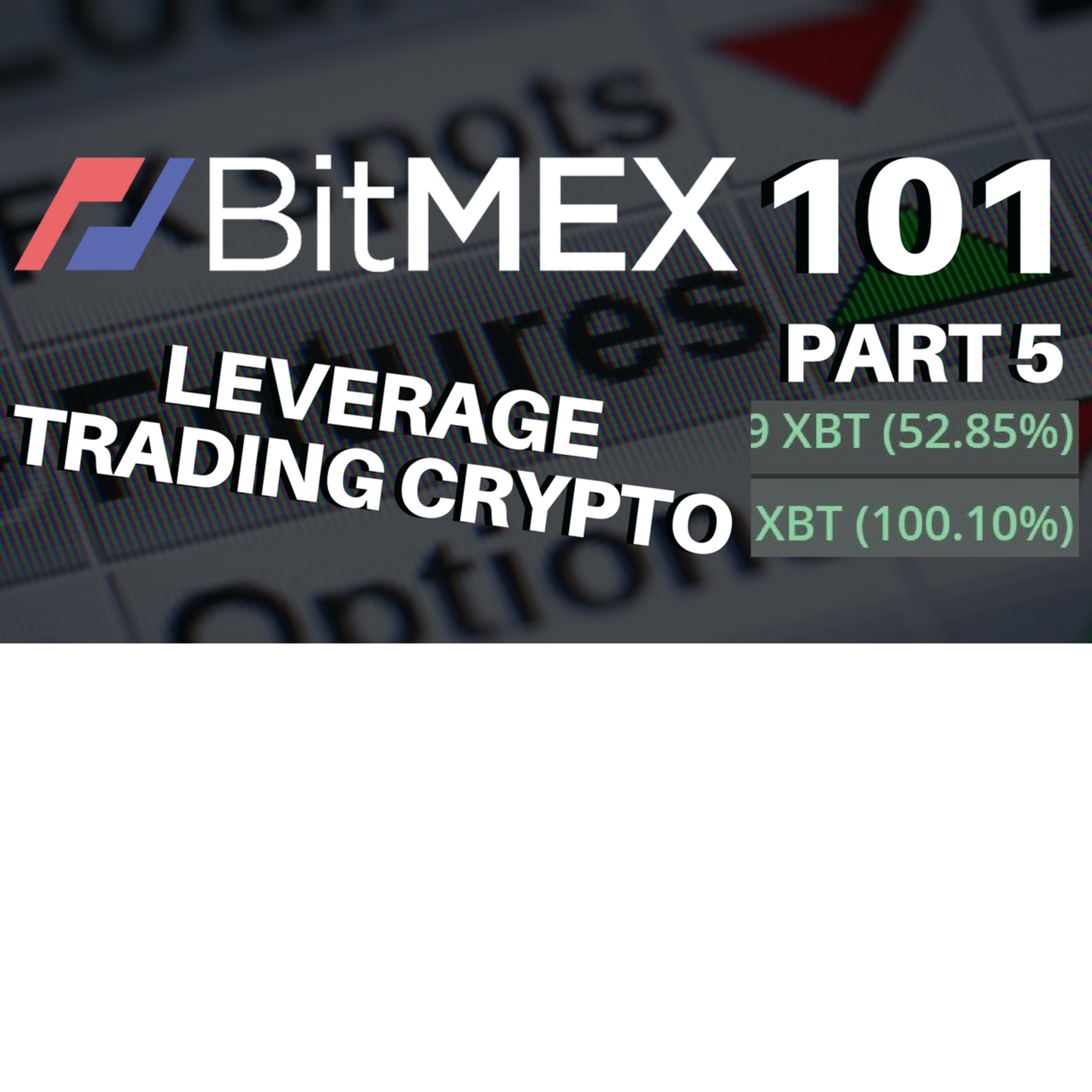 BitMEX 101 - Managing Positions (100% and 50% profit!)