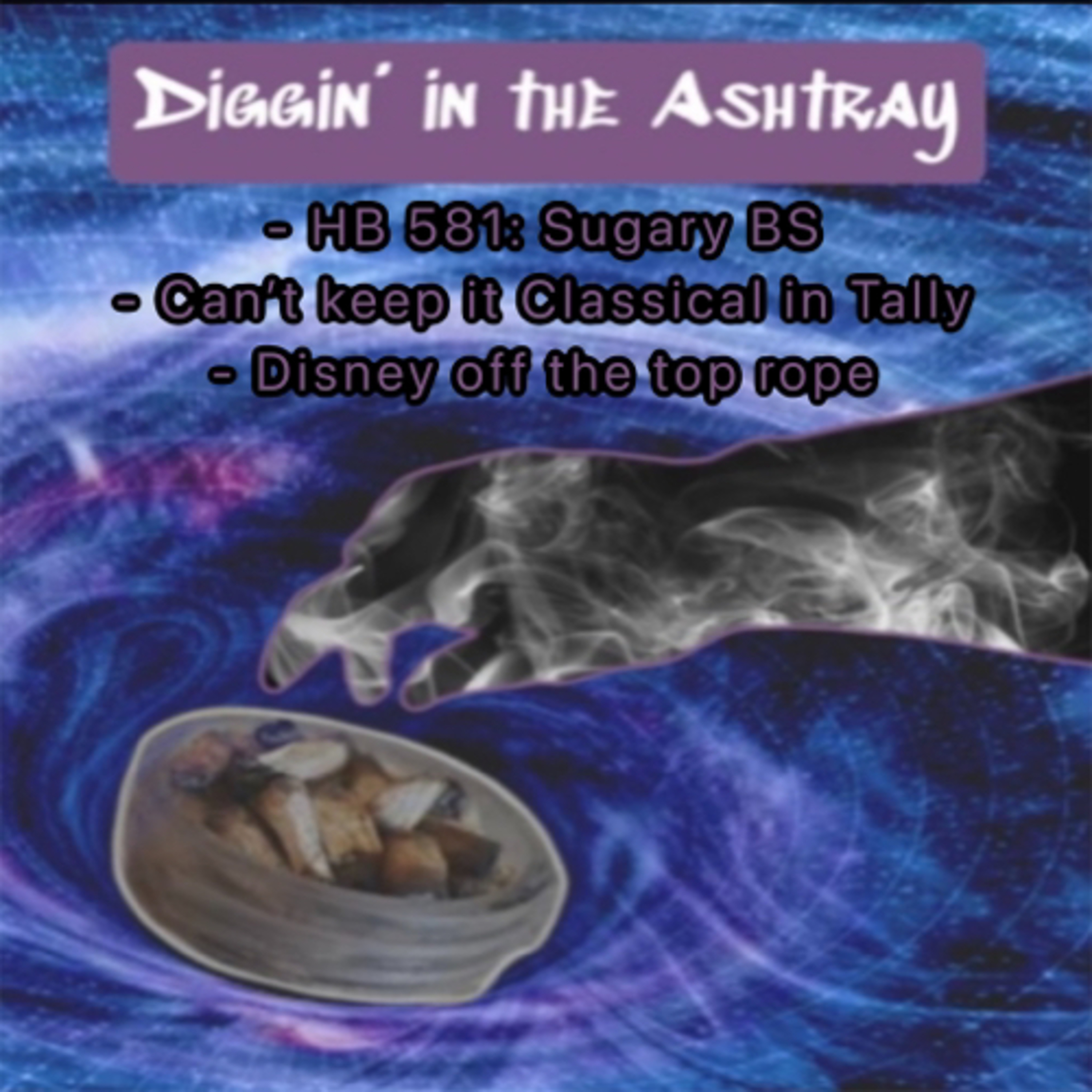“Diggin’ in The Ashtray” episode artwork