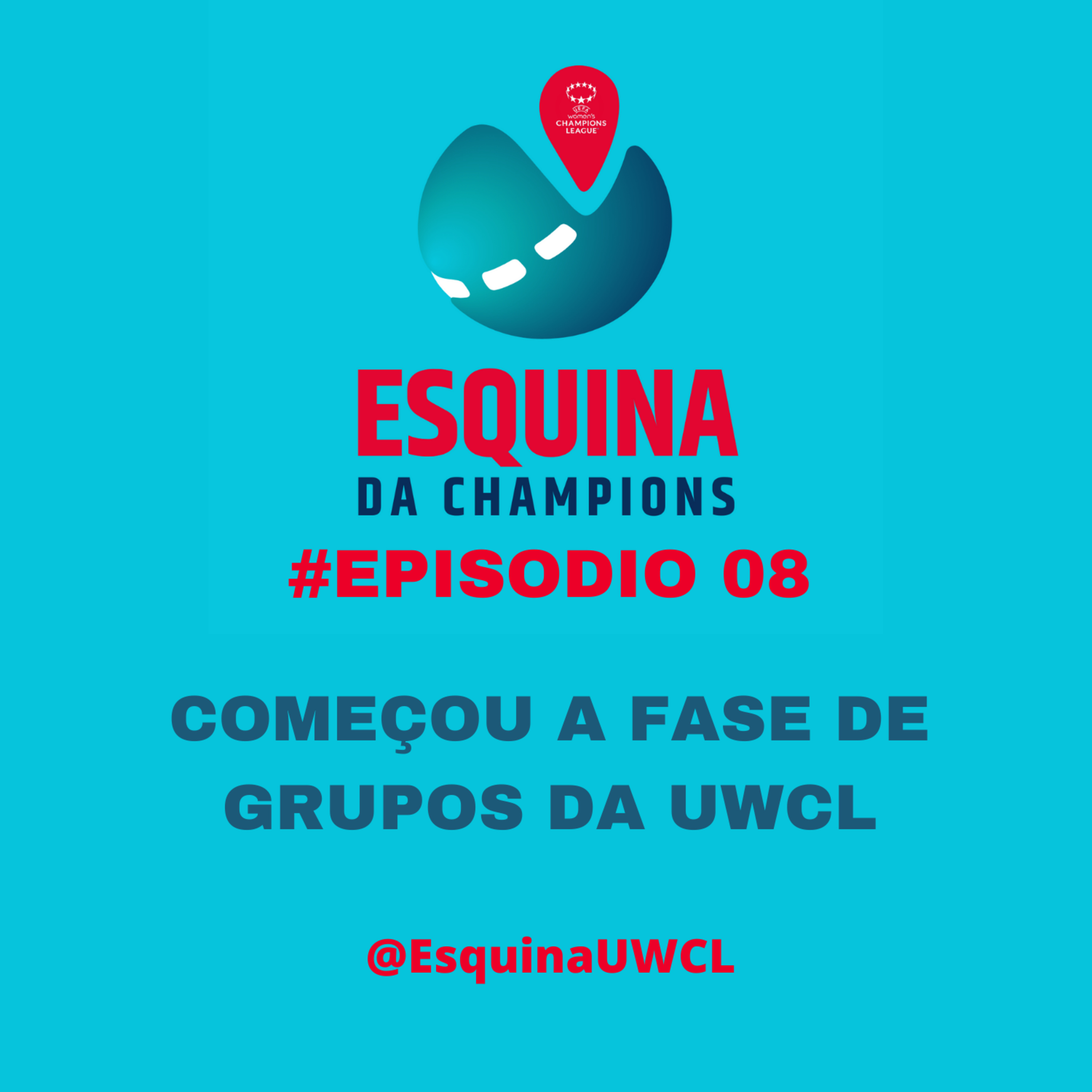 Esquina Da Champions #8 - Começou a fase de grupos da UWCL episode artwork
