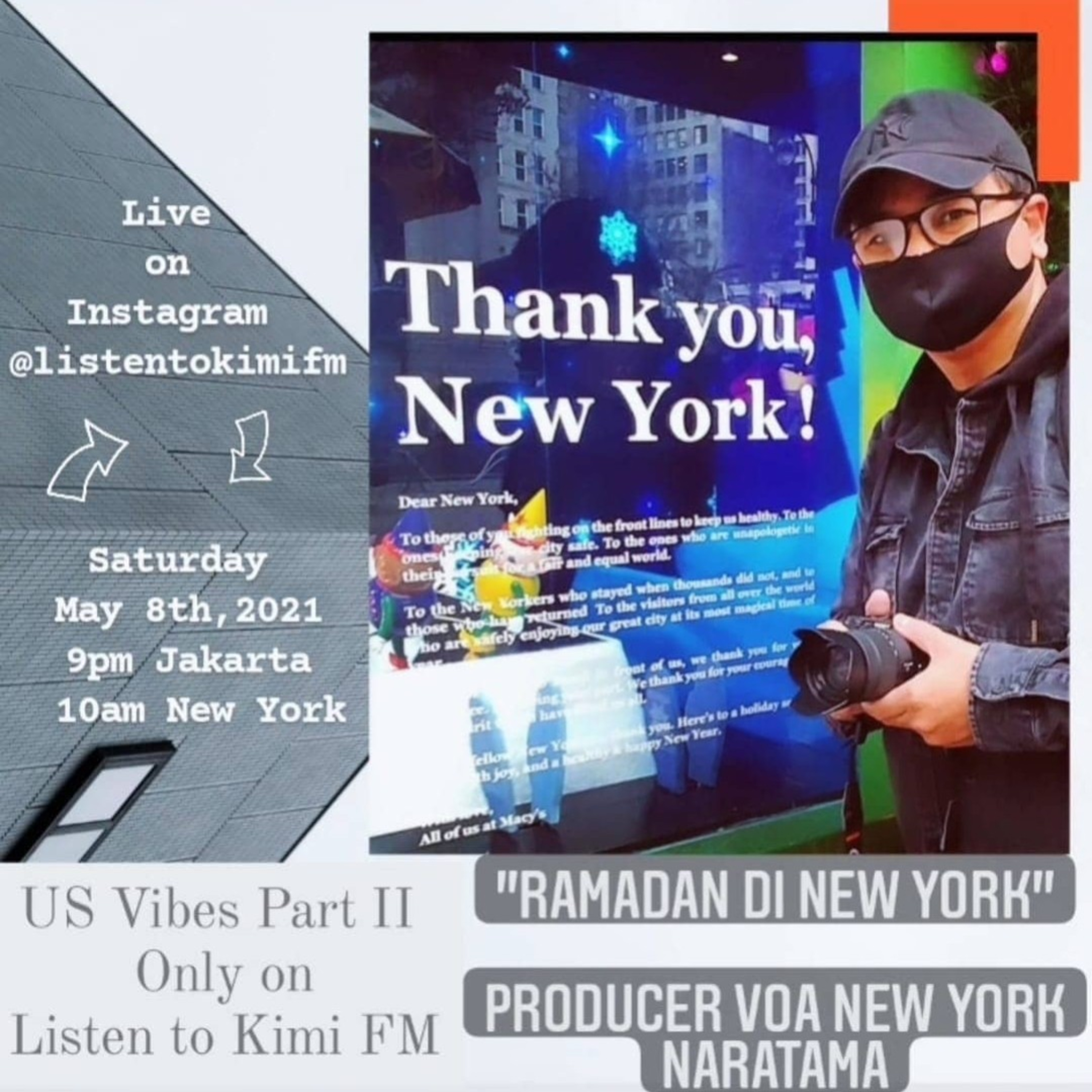 LIVE IG @listentokimifm (VERSI AUDIO) 
