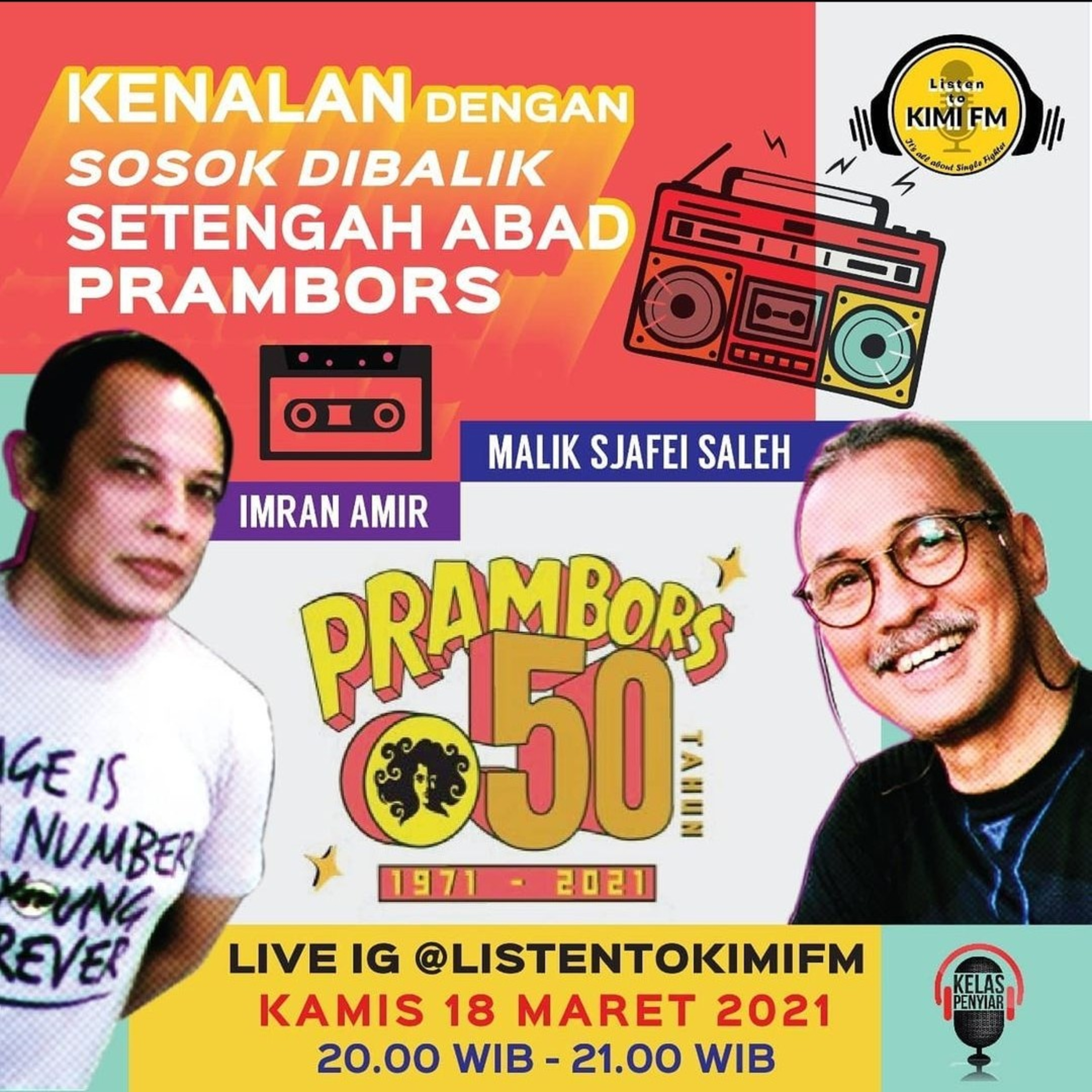 LIVE IG @listentokimifm (VERSI AUDIO) 