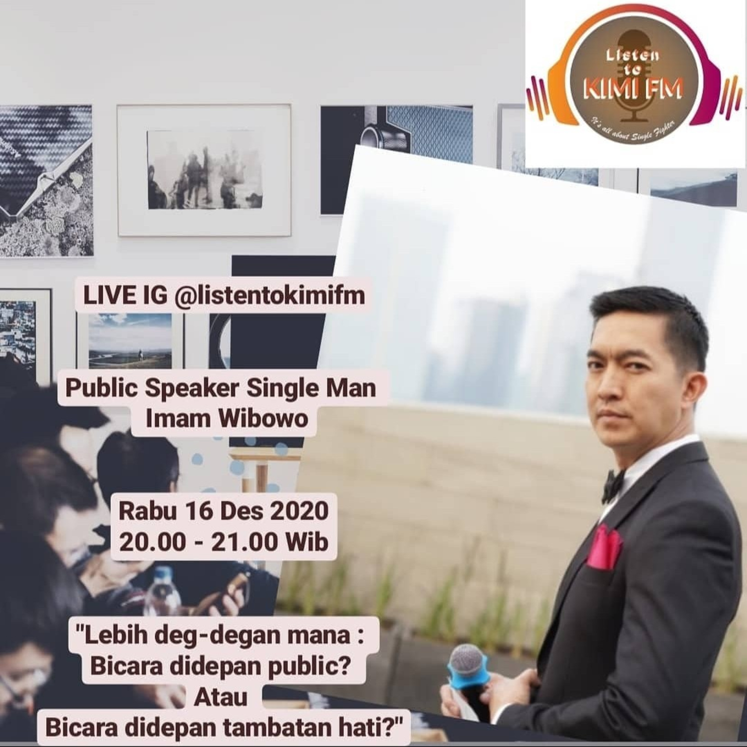 LIVE IG @listentokimifm
(VERSI AUDIO) 