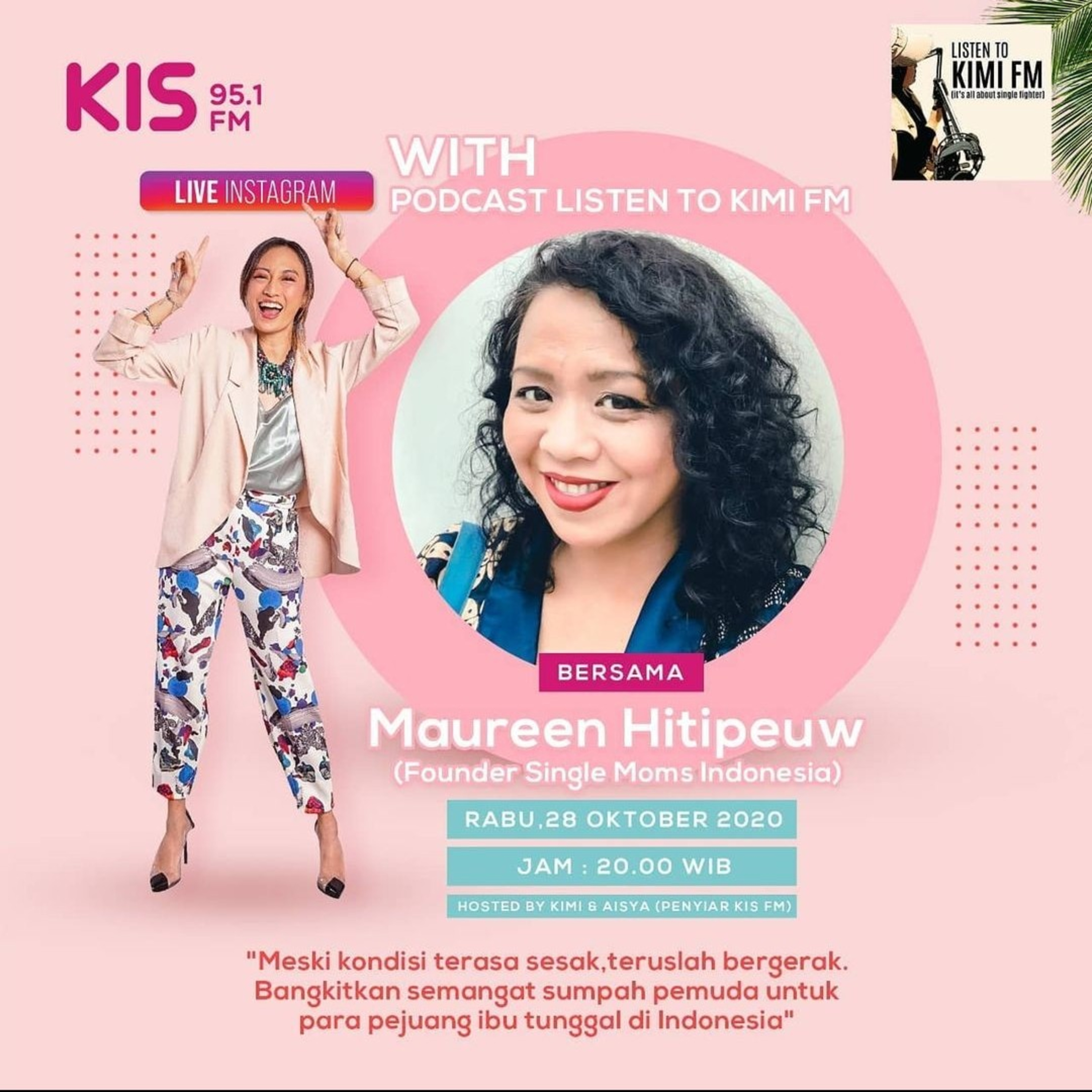 LIVE IG @listentokimifm
(VERSI AUDIO) 