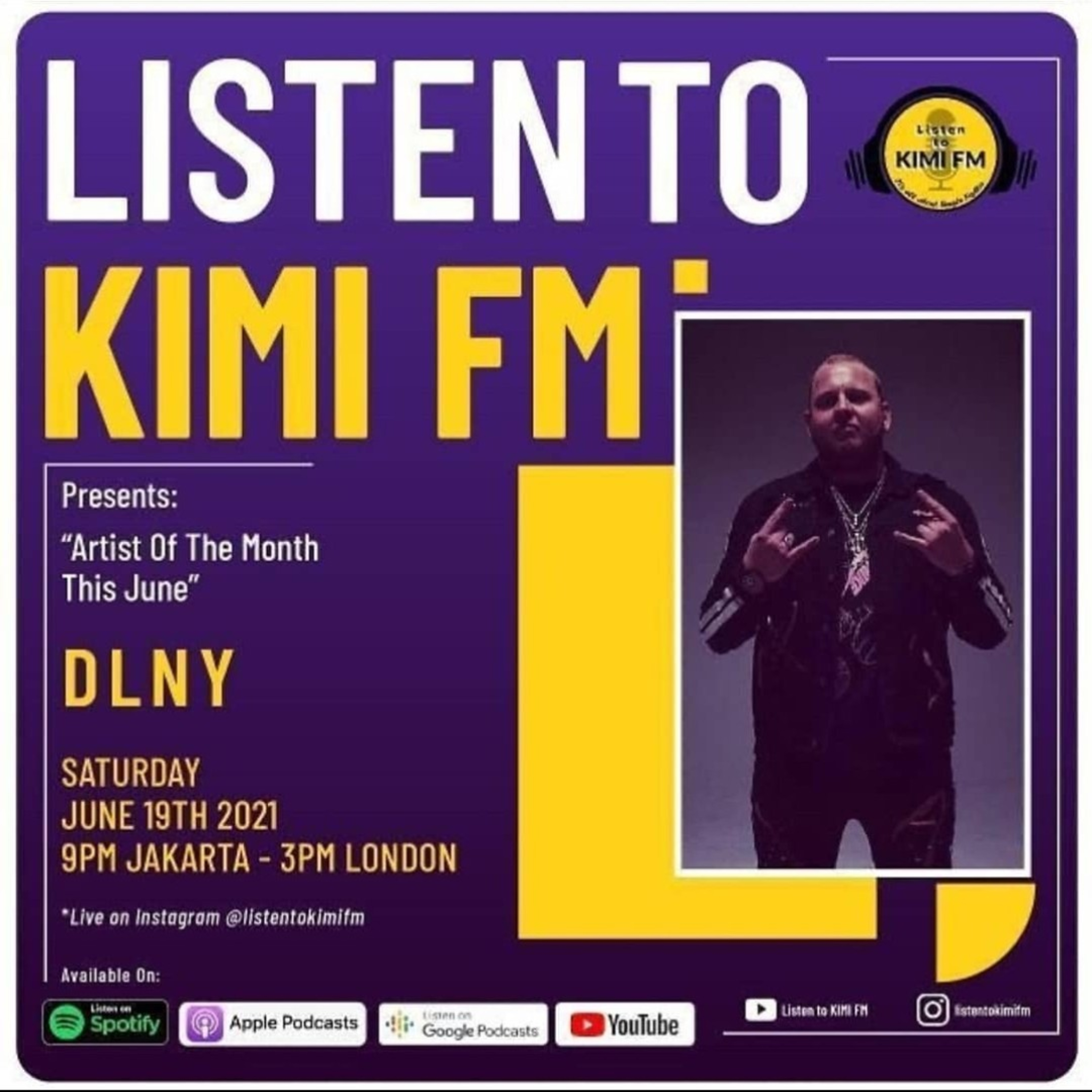 LIVE IG ARTIST OF THE MONTH 
