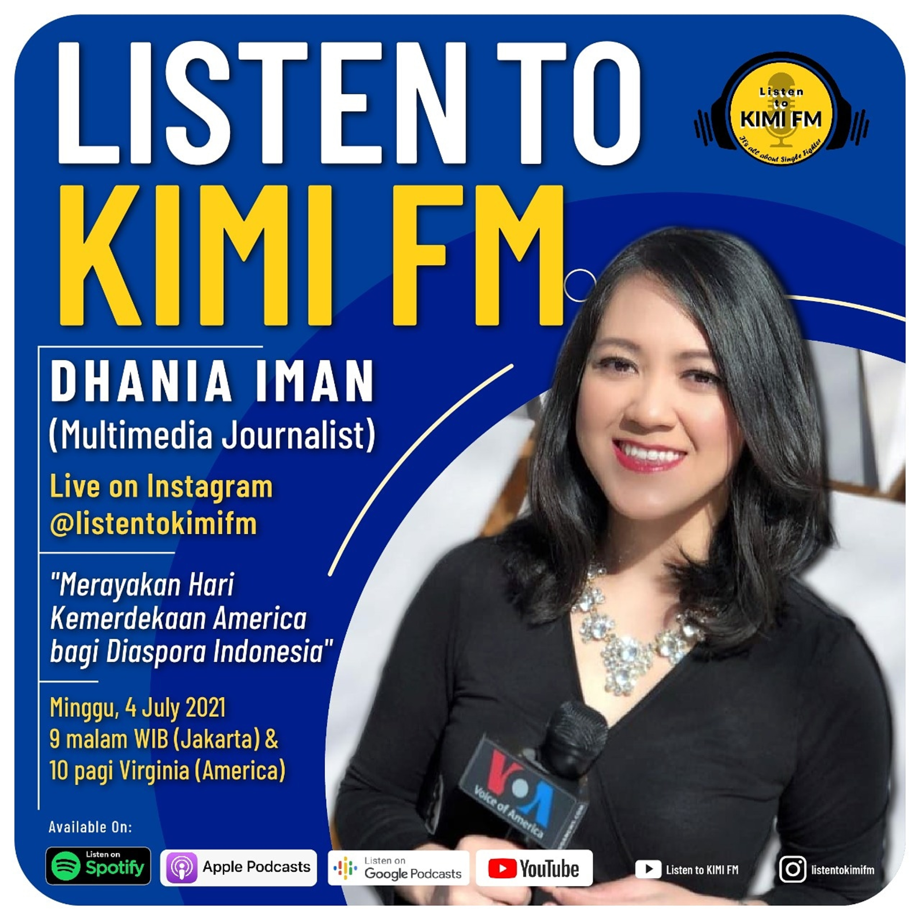 LIVE IG @listentokimifm (AUDIO) 