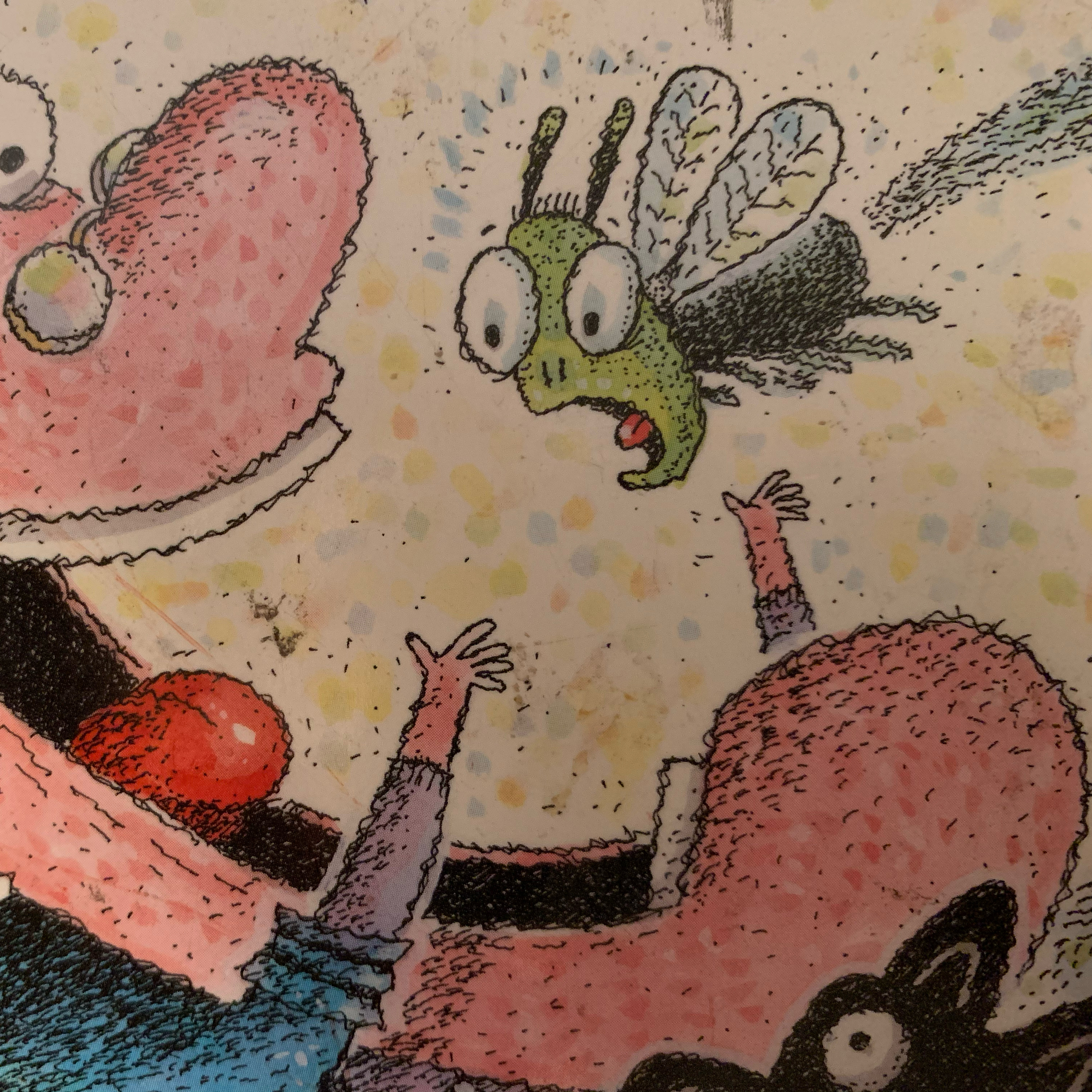 Story time with my son