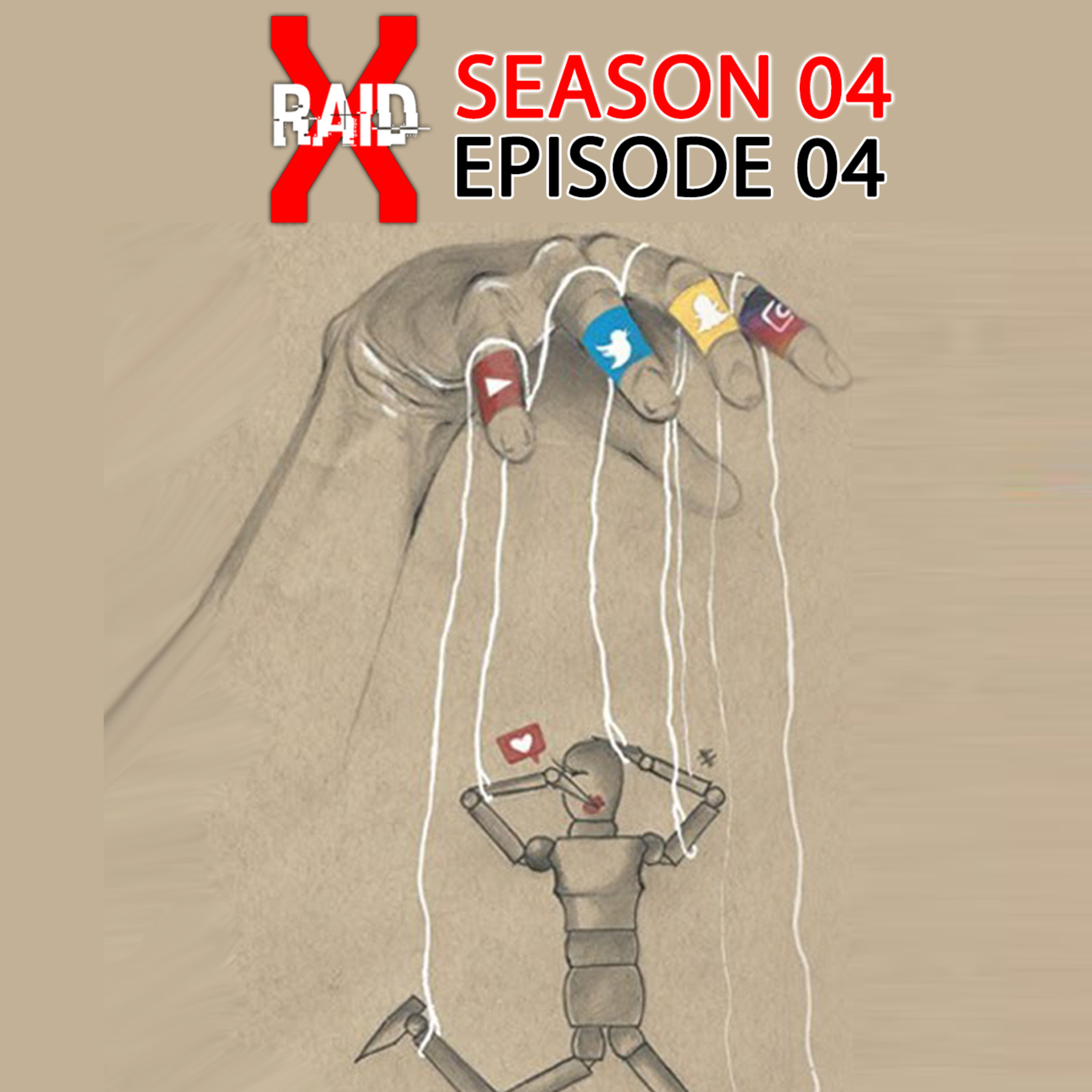 අම්බලන්ගොඩ Puppets (Social Dilemma)- XRAID PODCAST S04:E04 Sinhala Lk episode artwork