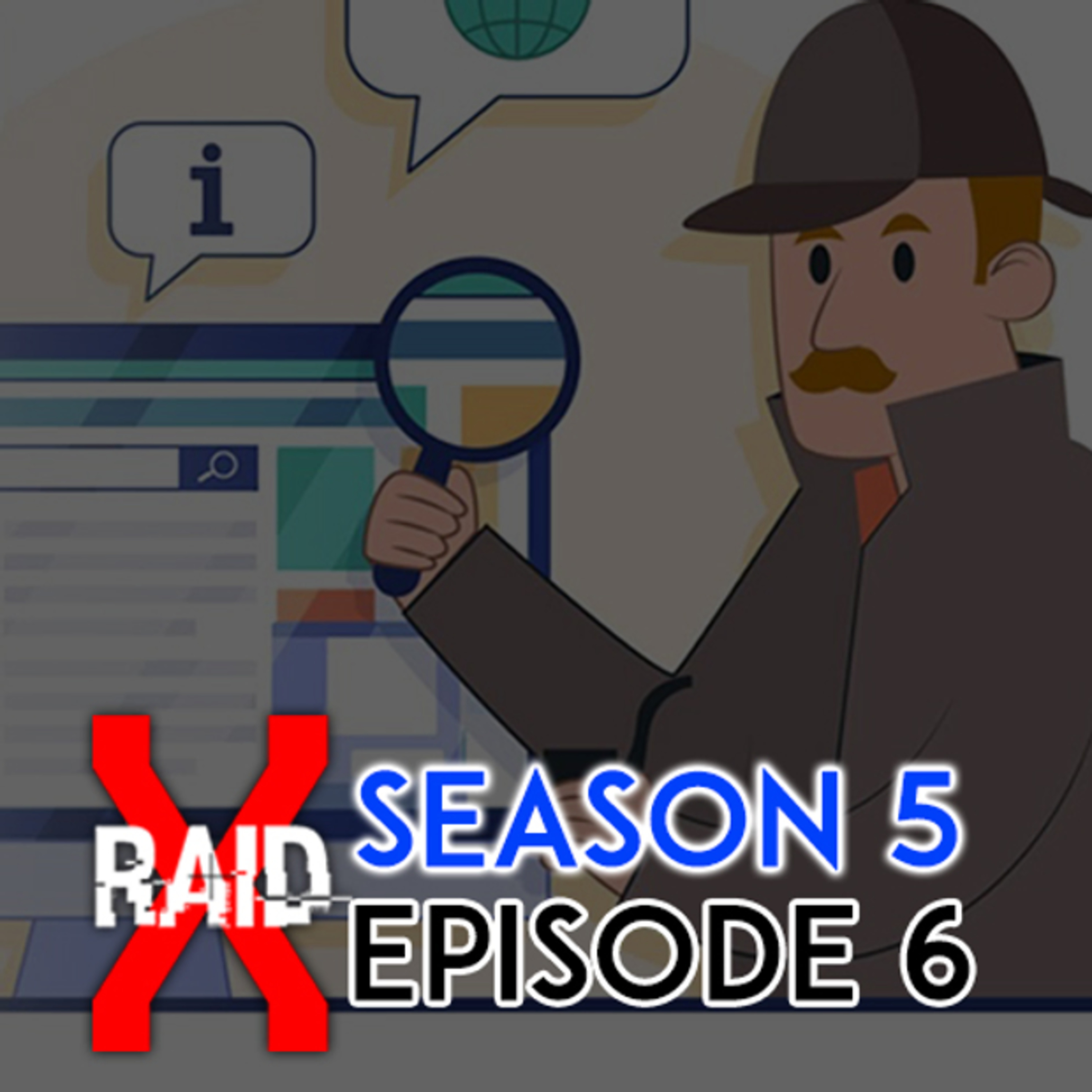 World First Cyber Detective(Cyber රහස් පරීක්ෂක කතා)-XRAID PODCAST S05:Ep06 in Sinhala Lk episode artwork