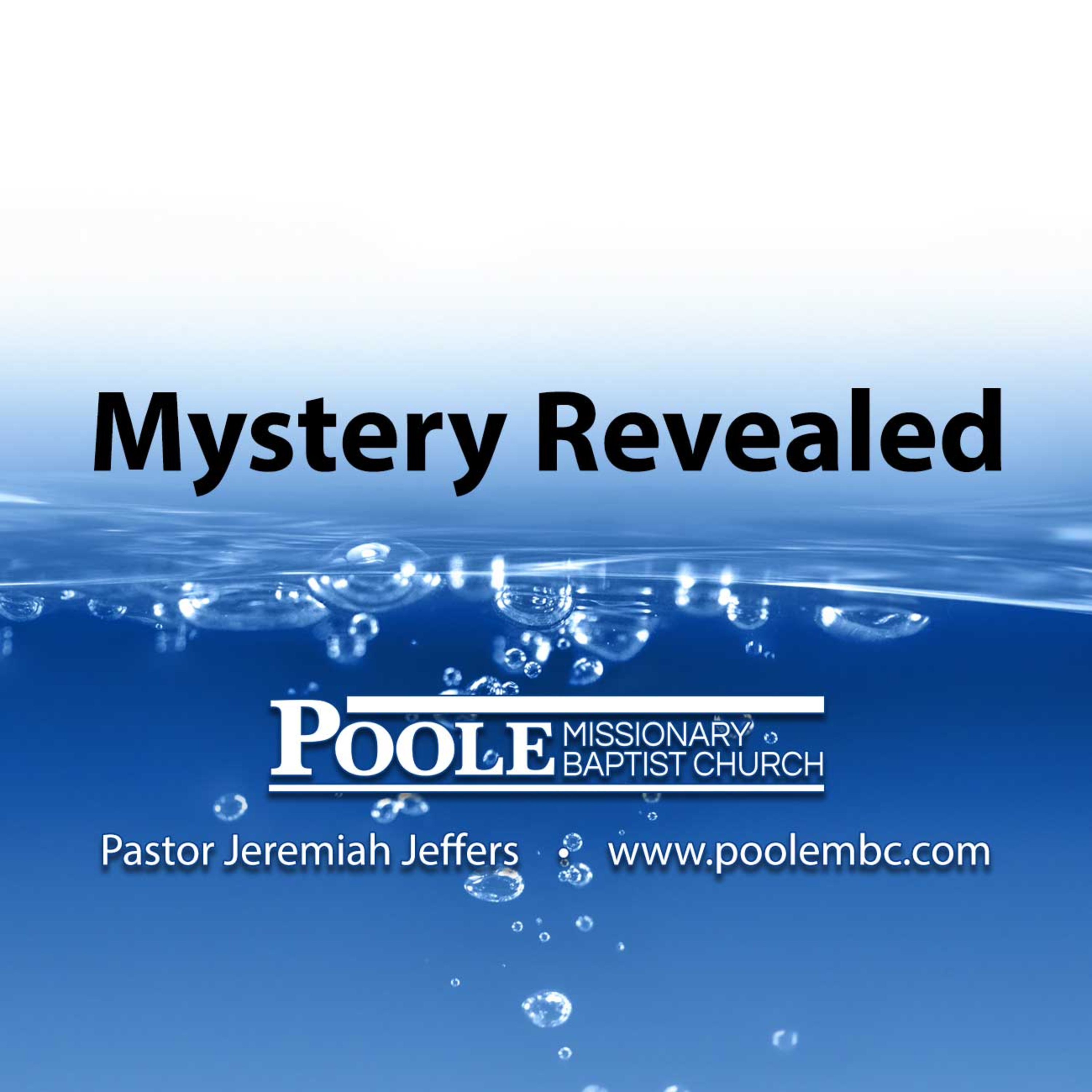 Poole Missionary Baptist Church with Pastor Jeremiah Jeffers