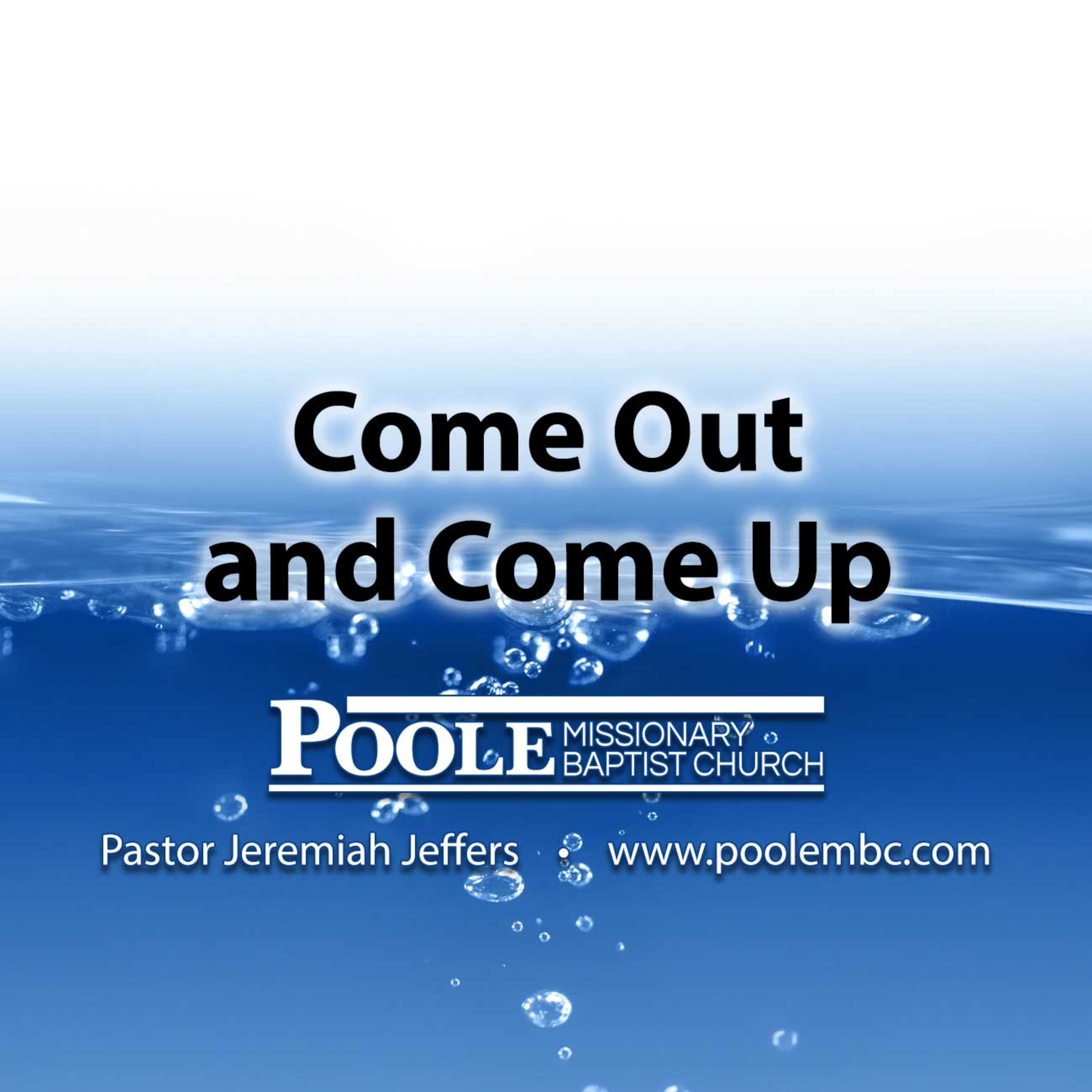 Poole Missionary Baptist Church with Pastor Jeremiah Jeffers