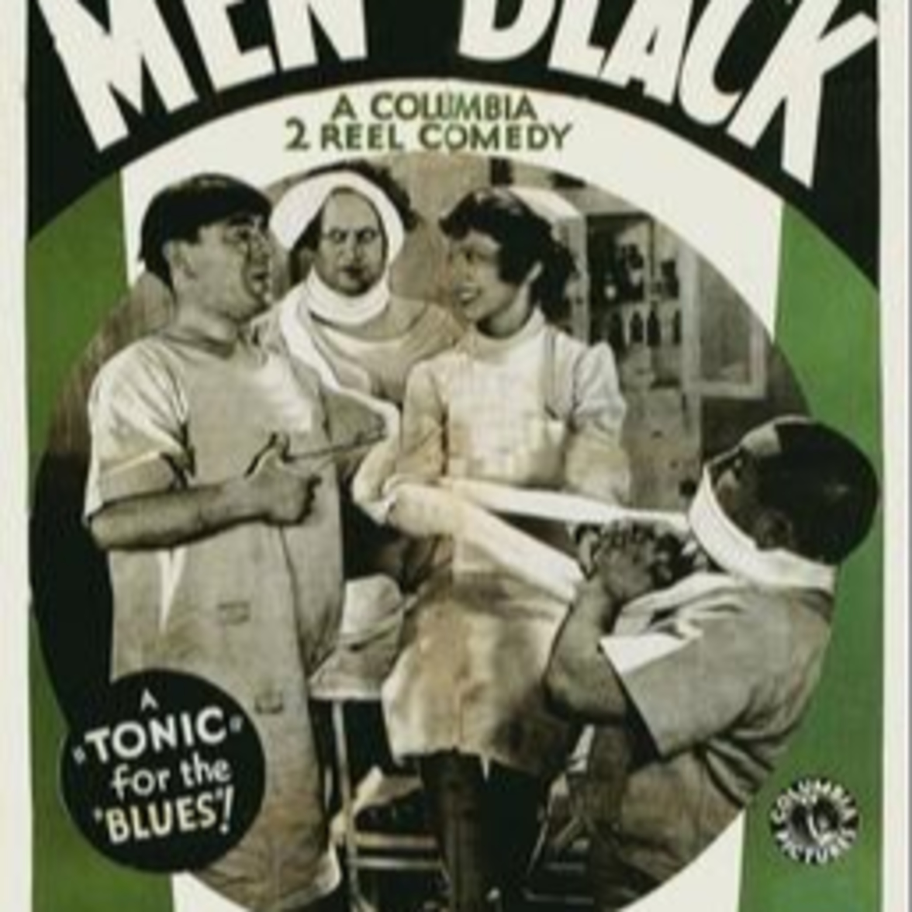 The Three Stooges Throwback podcast cover