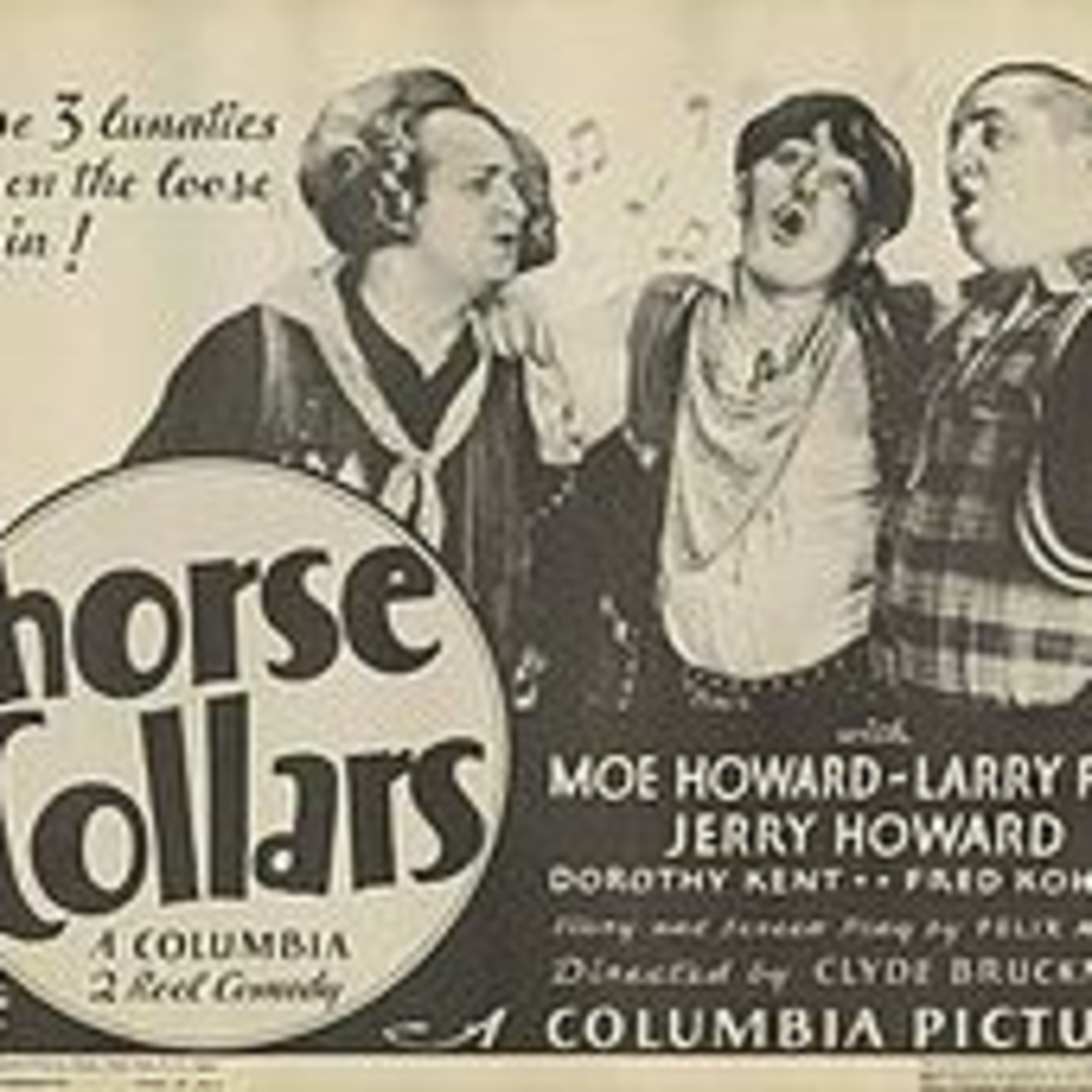 The Three Stooges Throwback podcast cover