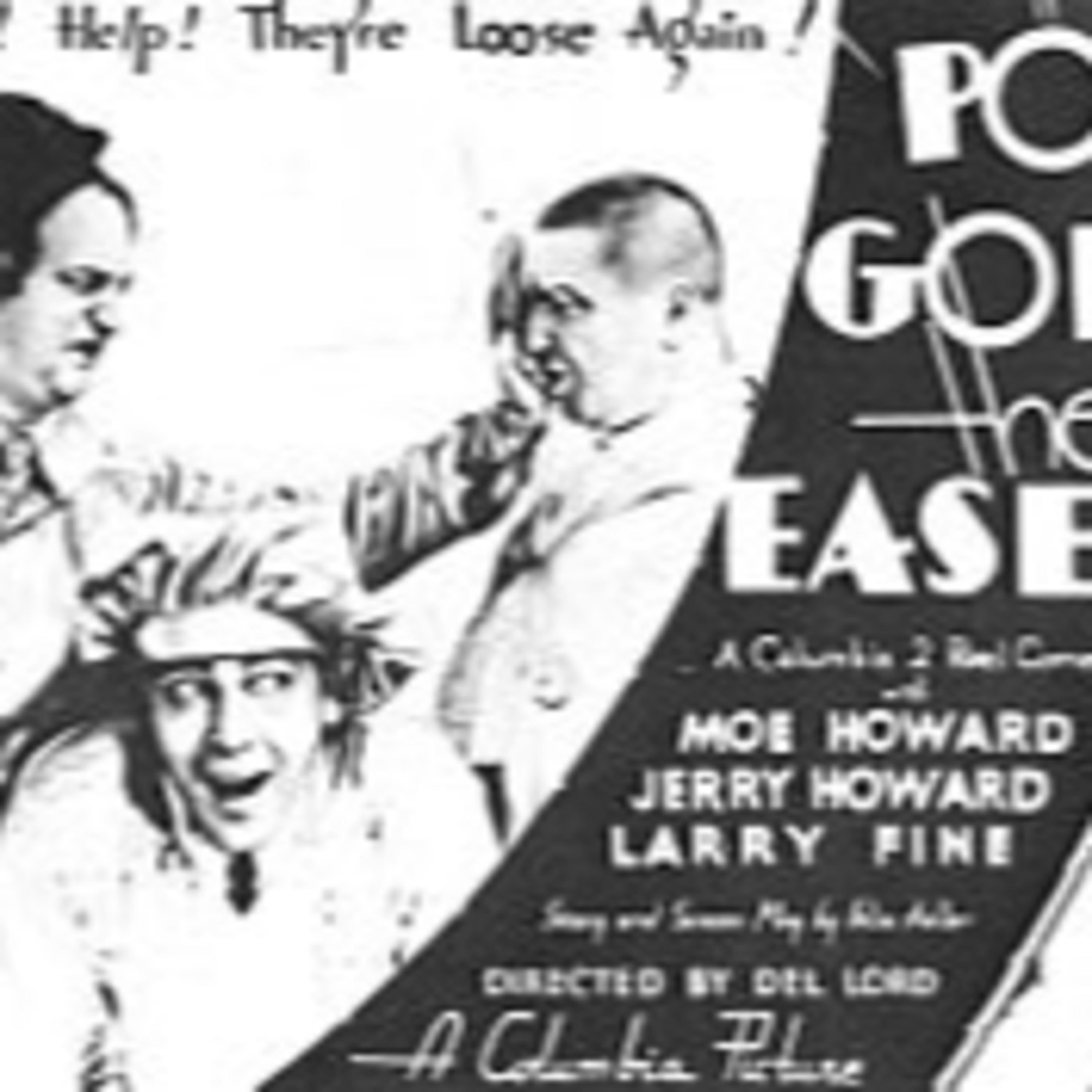 The Three Stooges Throwback podcast cover