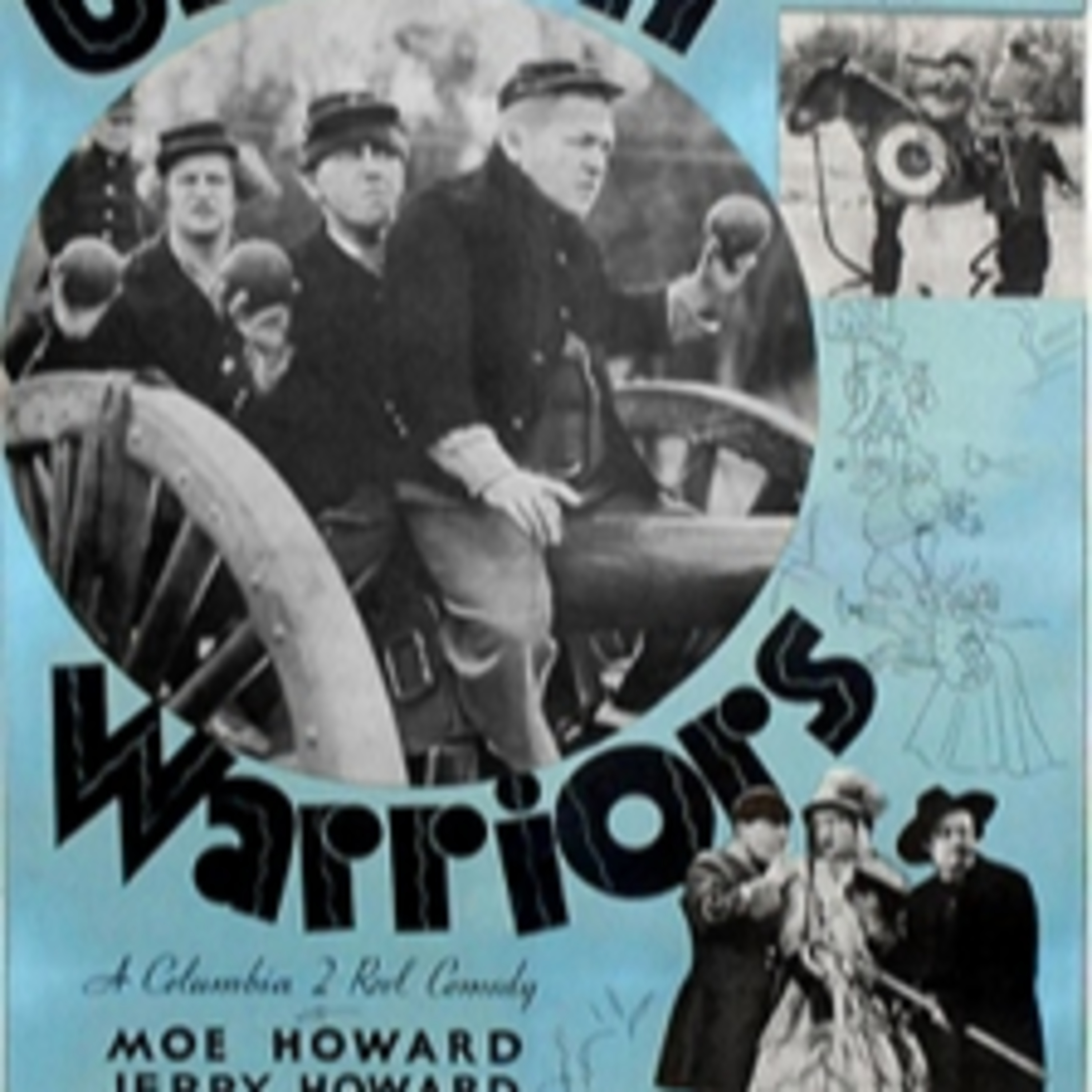 The Three Stooges Throwback podcast cover