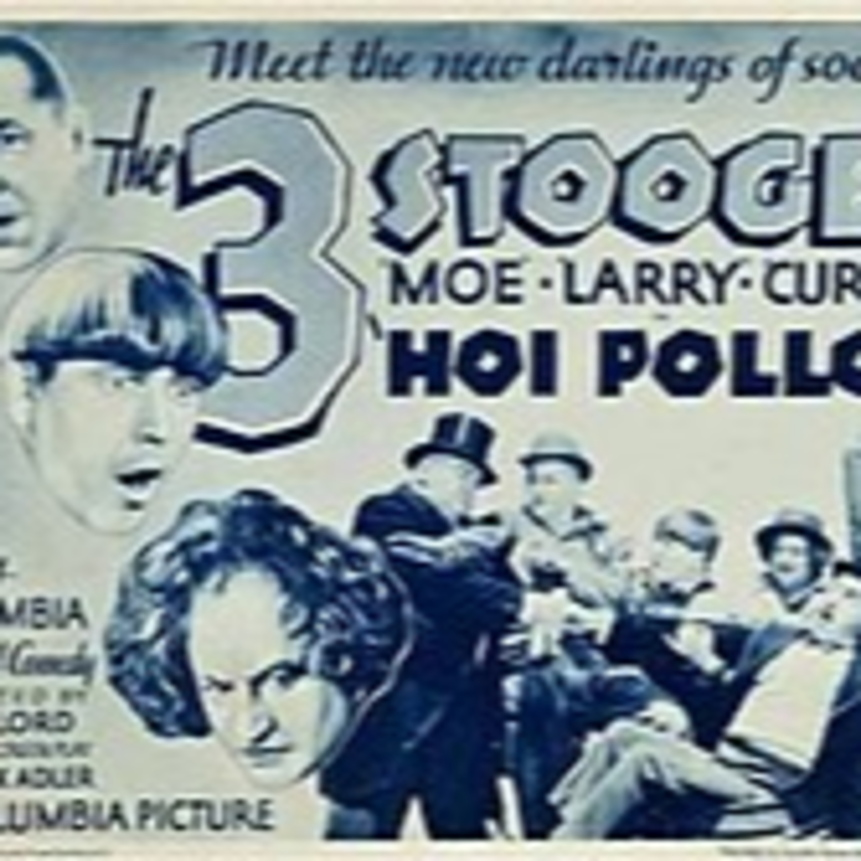 The Three Stooges Throwback podcast cover