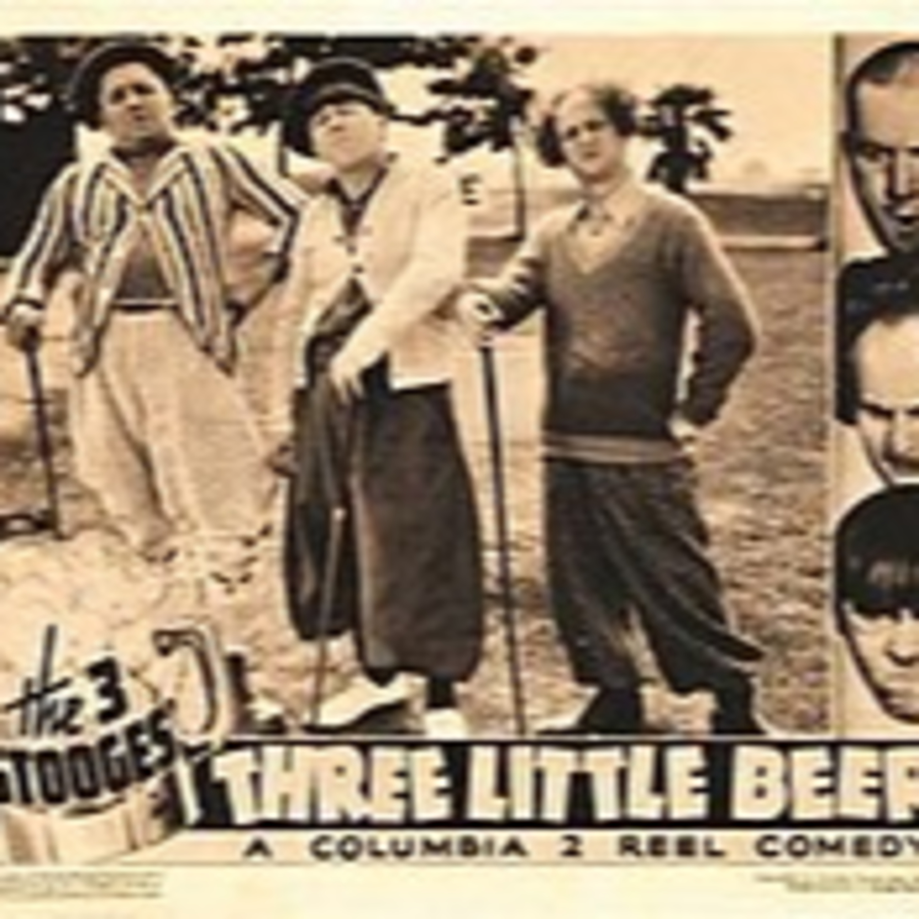 The Three Stooges Throwback podcast cover