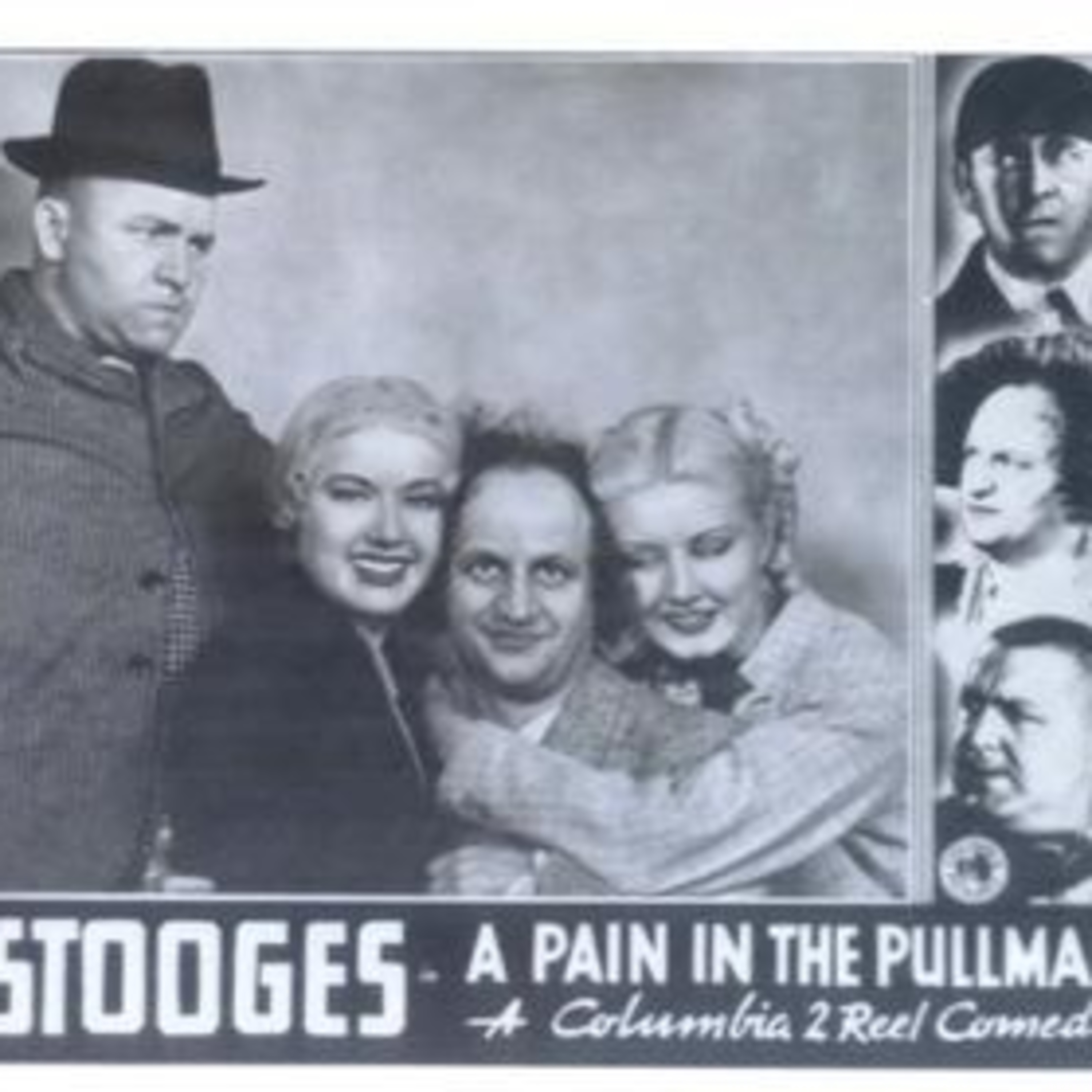 The Three Stooges Throwback podcast cover
