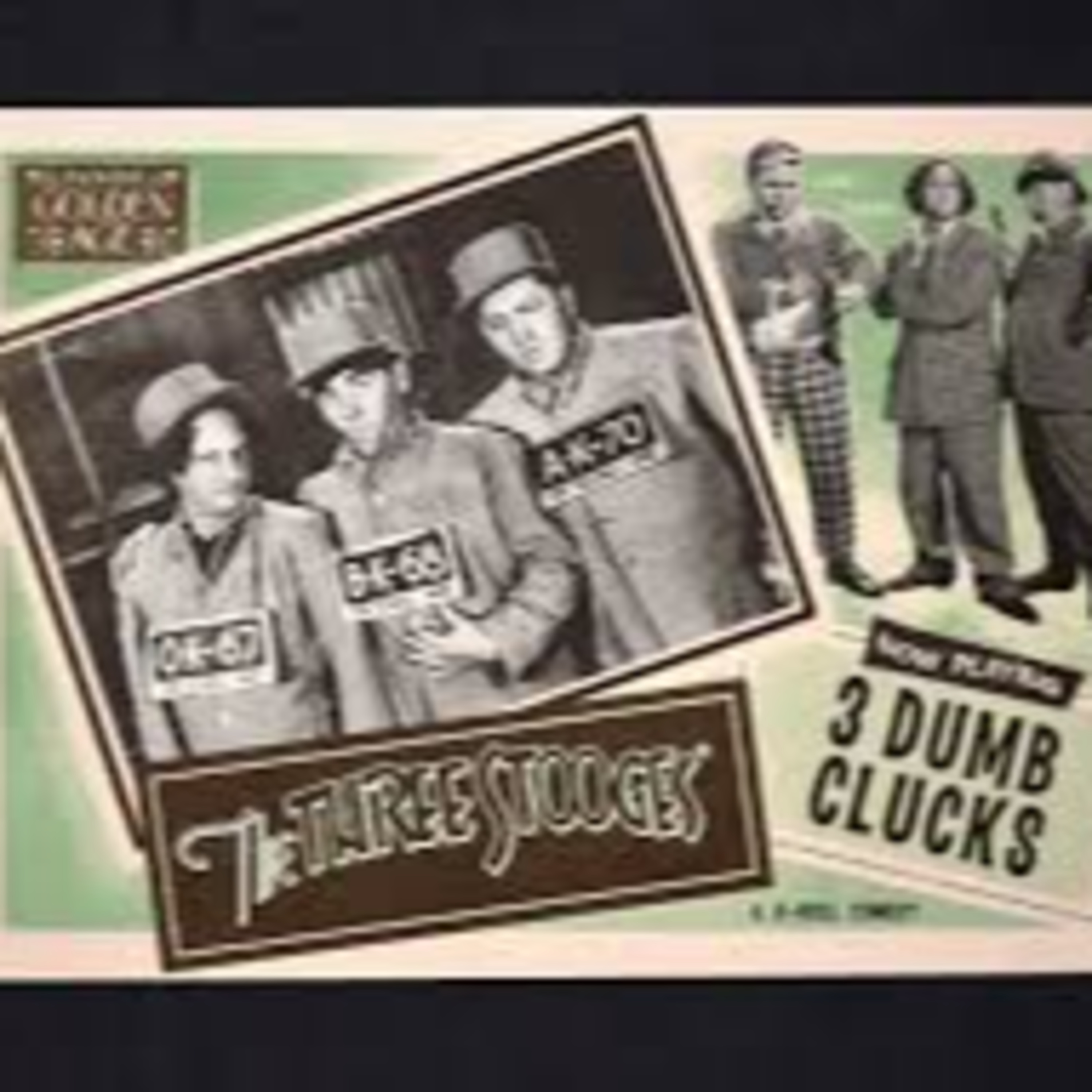 The Three Stooges Throwback podcast cover