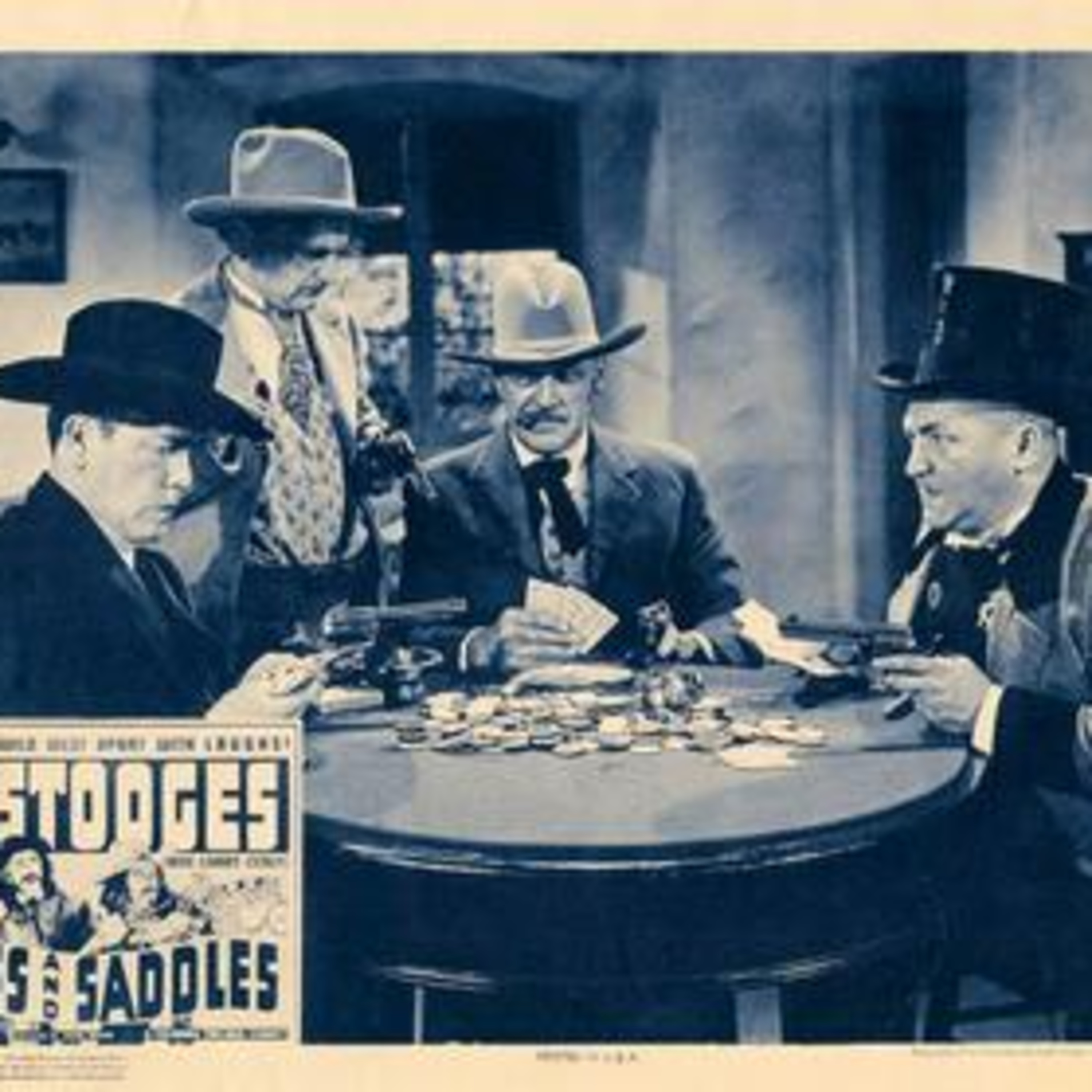 The Three Stooges Throwback podcast cover