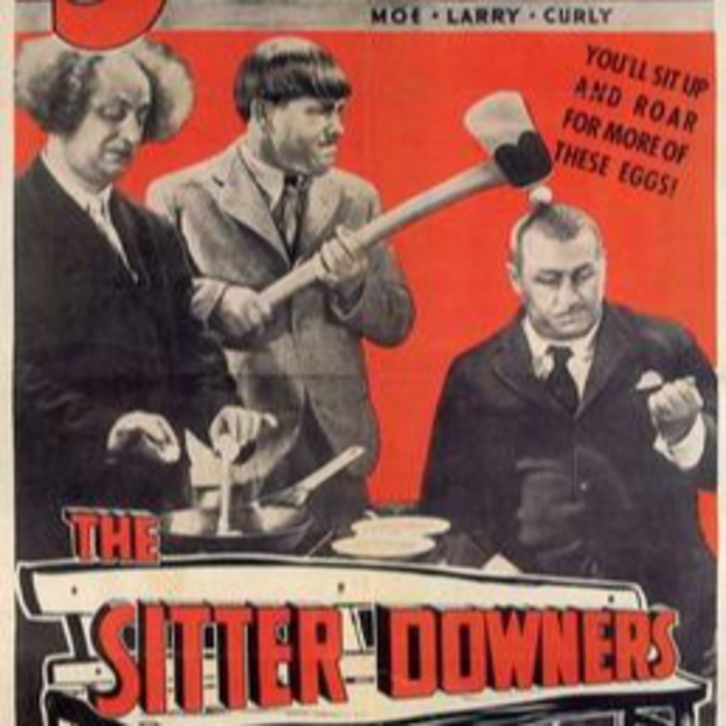 The Three Stooges Throwback podcast cover
