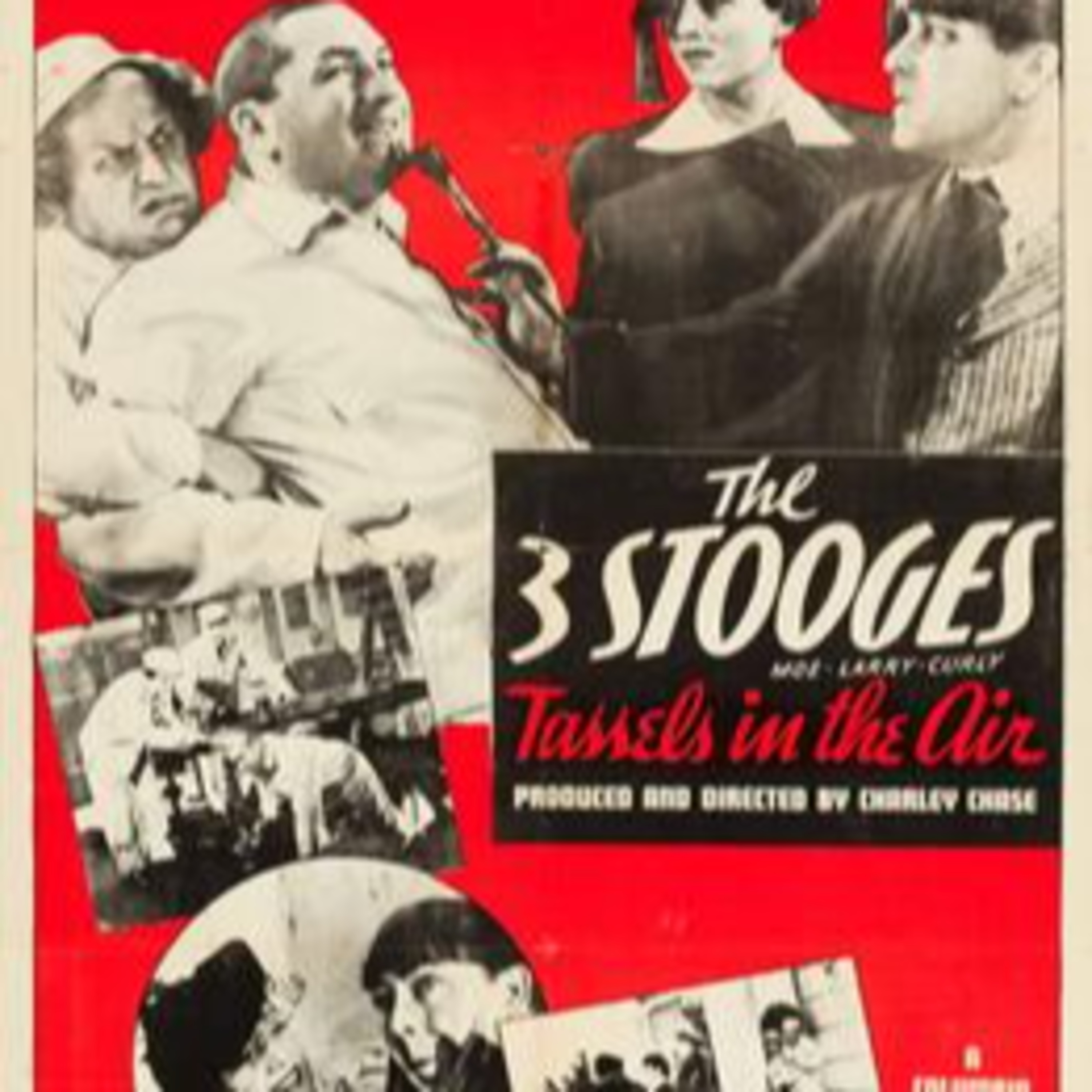 The Three Stooges Throwback podcast cover