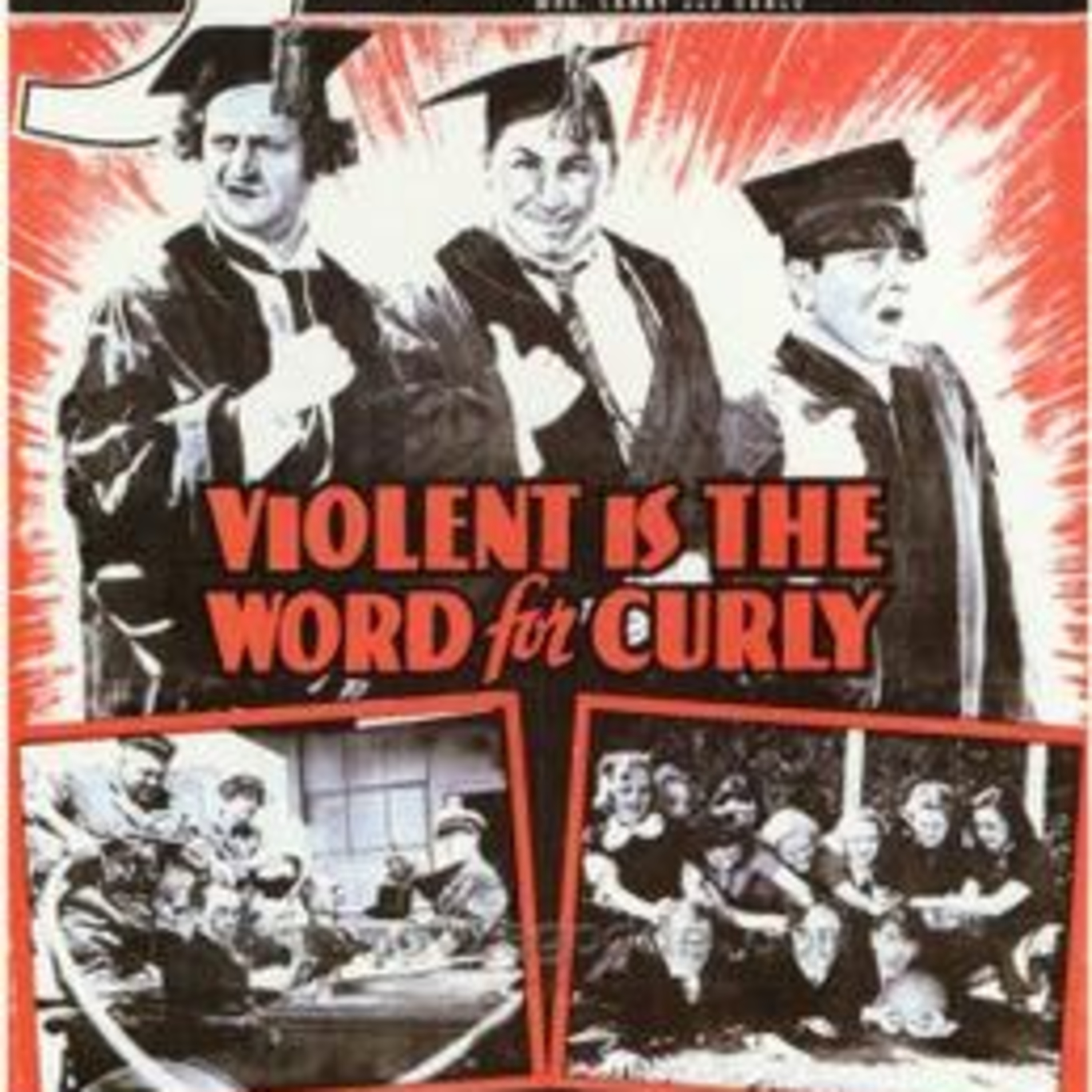 The Three Stooges Throwback podcast cover