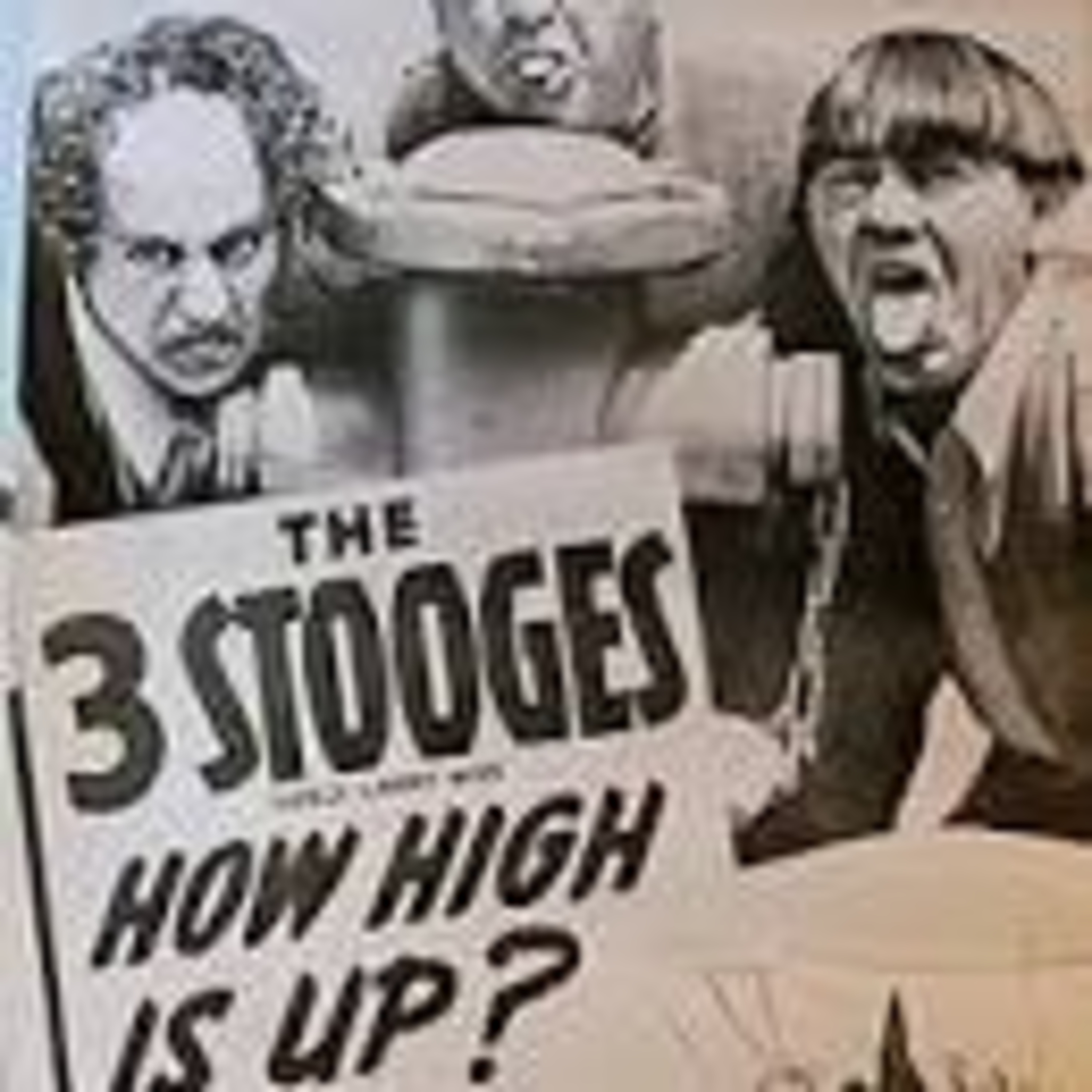 The Three Stooges Throwback podcast cover
